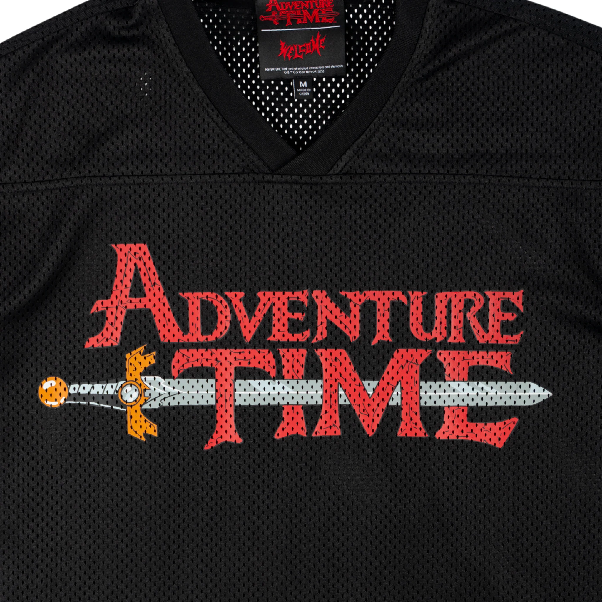 ADVENTURE TIME X WELCOME - AT Logo Football Jersey - Image 3