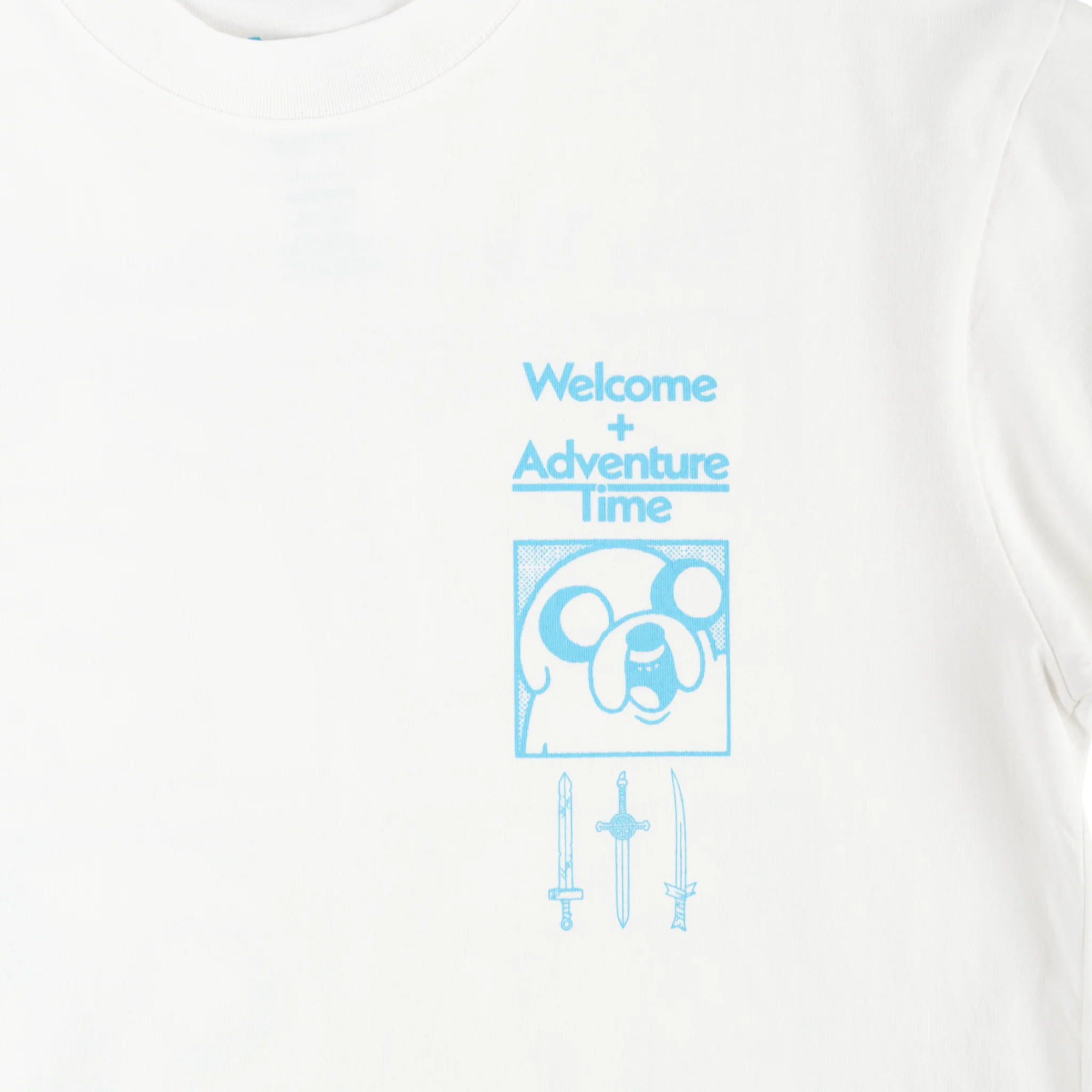 ADVENTURE TIME X WELCOME - Heart On Boxy Garment-Dyed Tee - Image 3