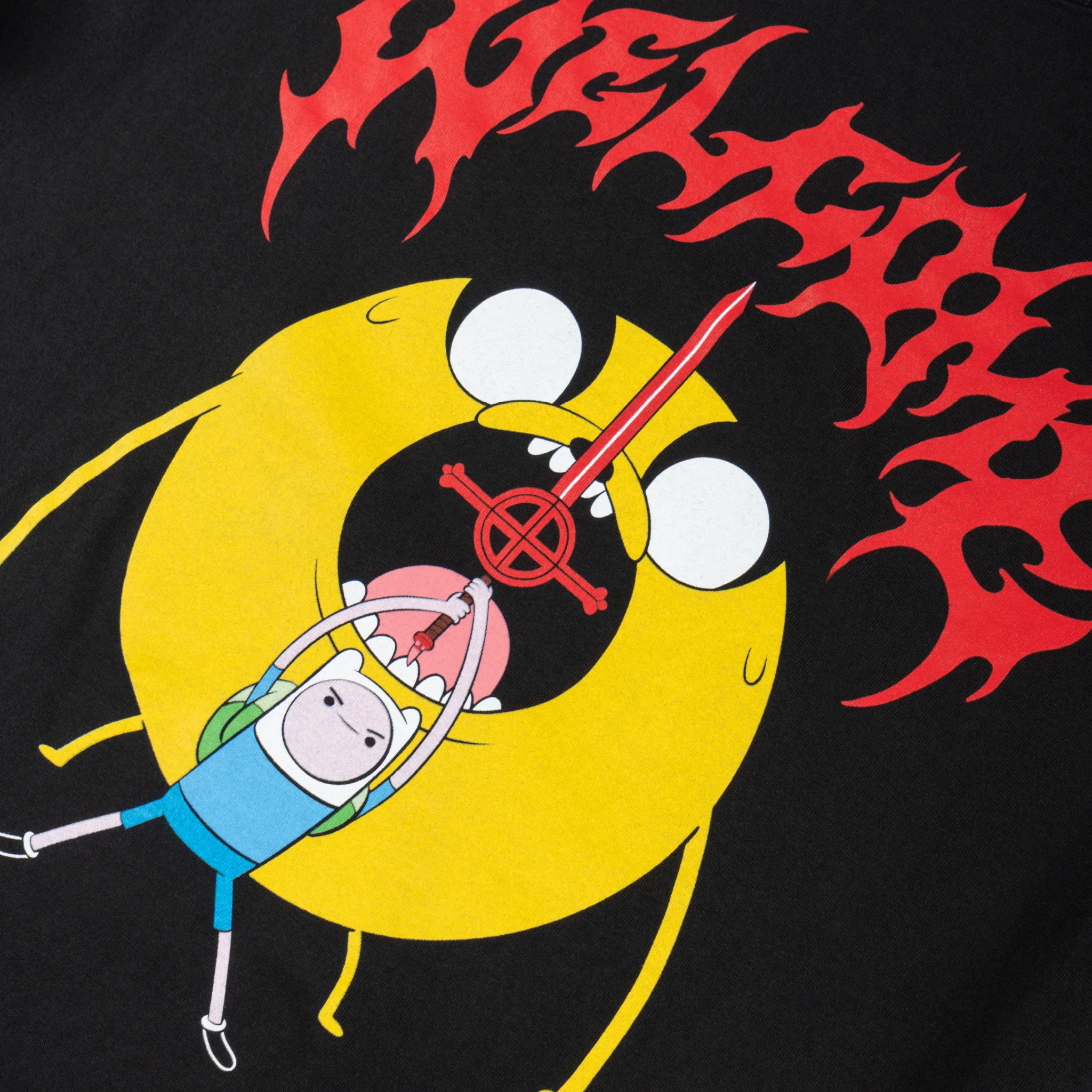 ADVENTURE TIME X WELCOME - Reality Boxy Garment-Dyed Tee - Image 3