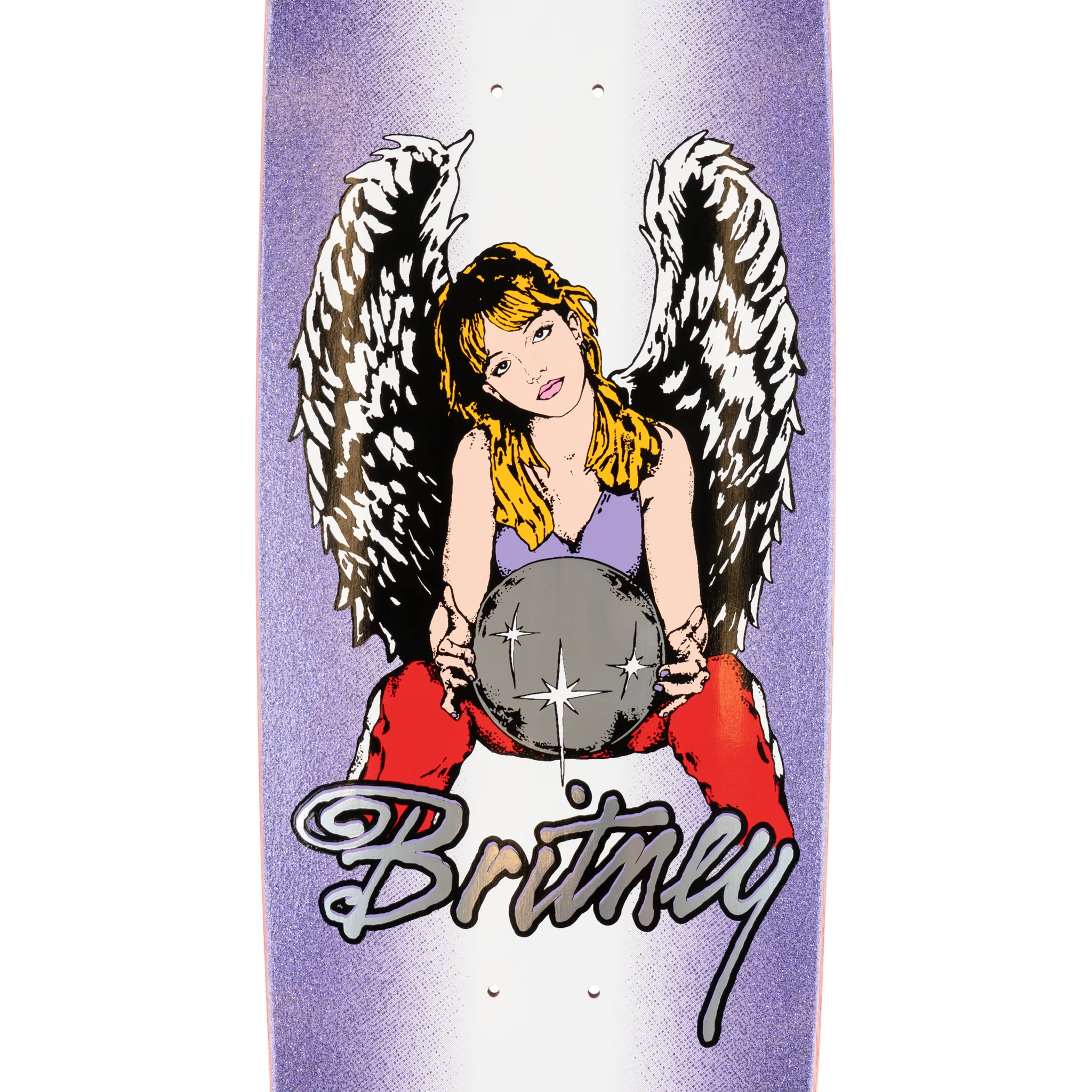 Britney Spears X Welcome - Angel on Boline 2.0 - Purple/White - 9.5" - Image 3