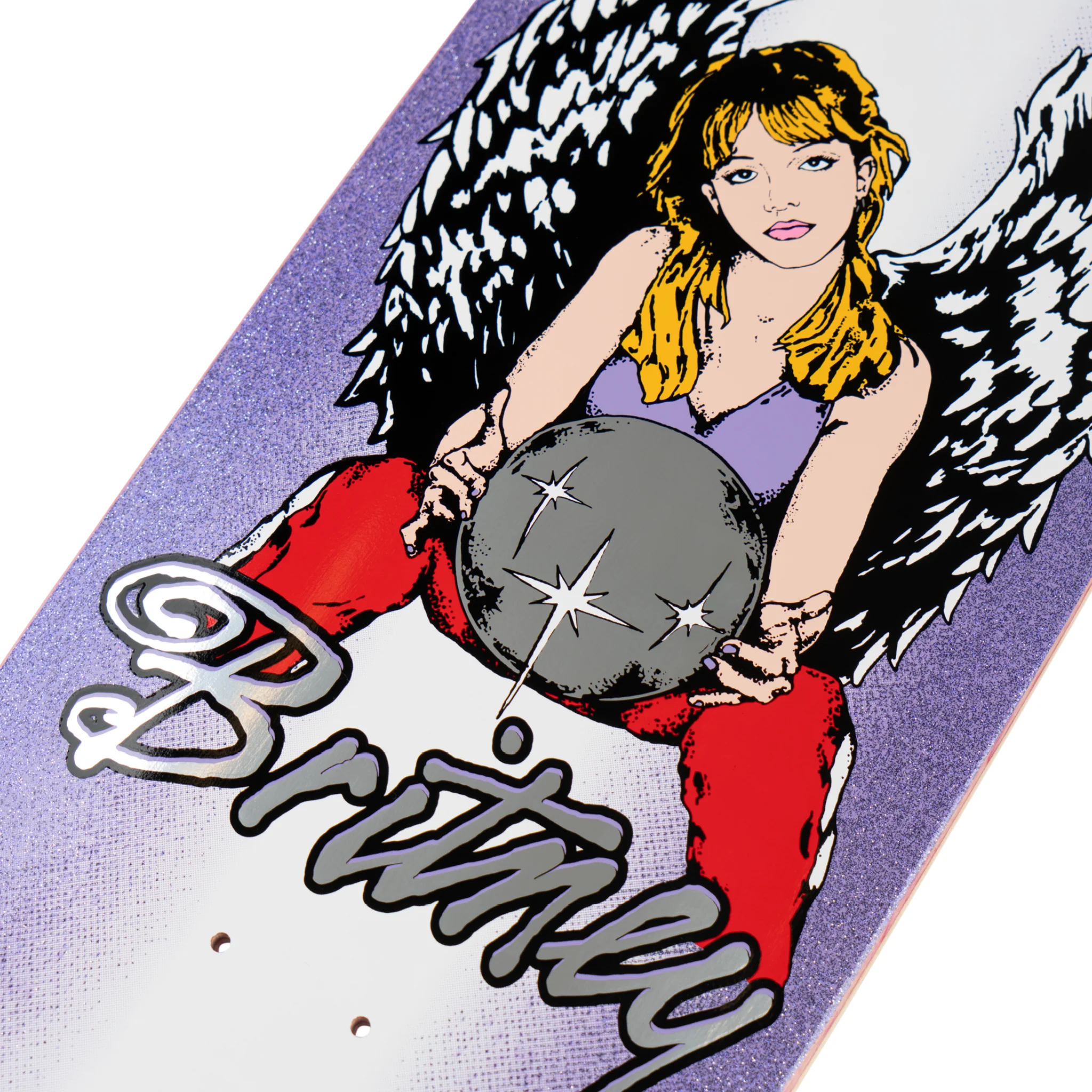 Britney Spears X Welcome - Angel on Boline 2.0 - Purple/White - 9.5" - Image 4