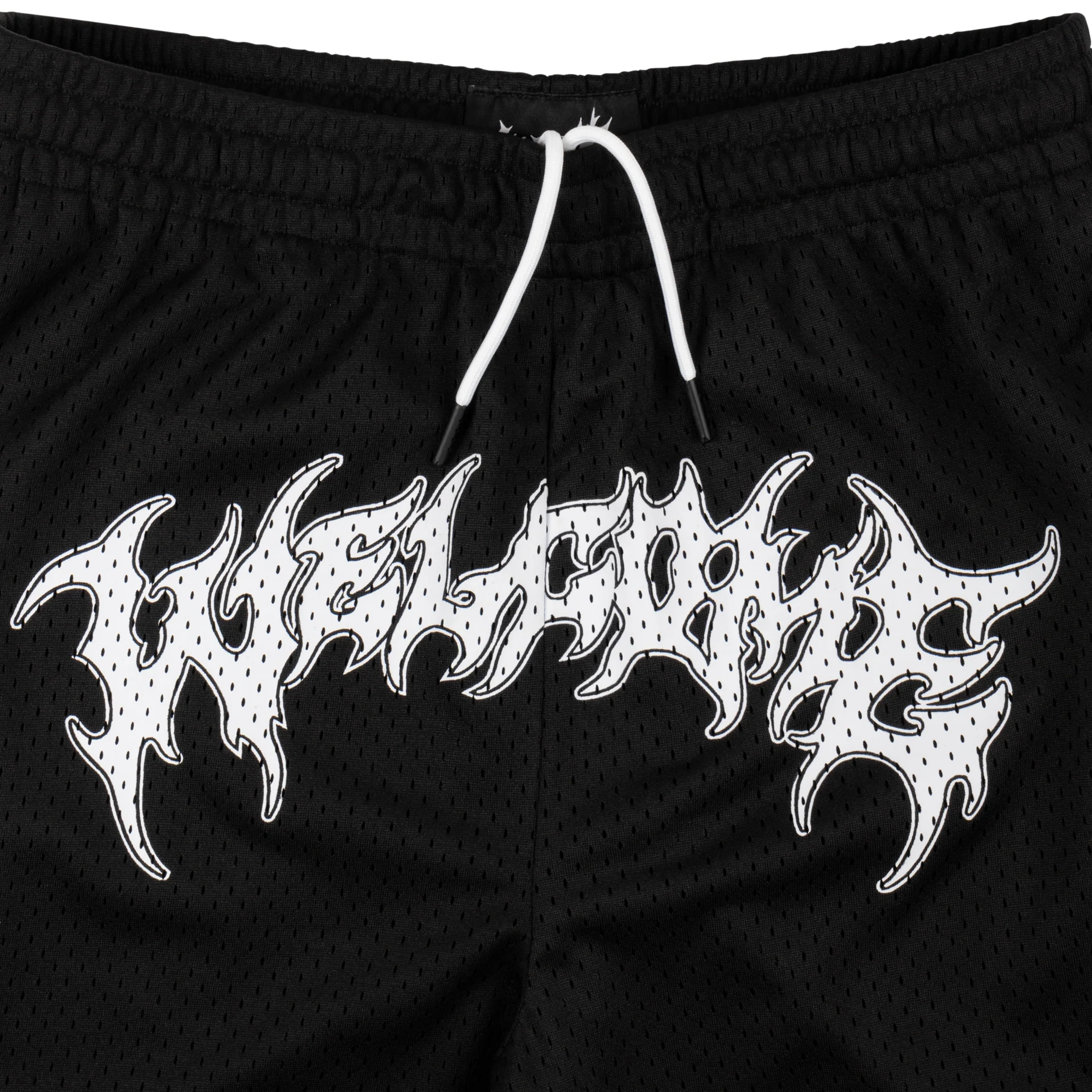 Barb Mesh Shorts - Black - Image 3
