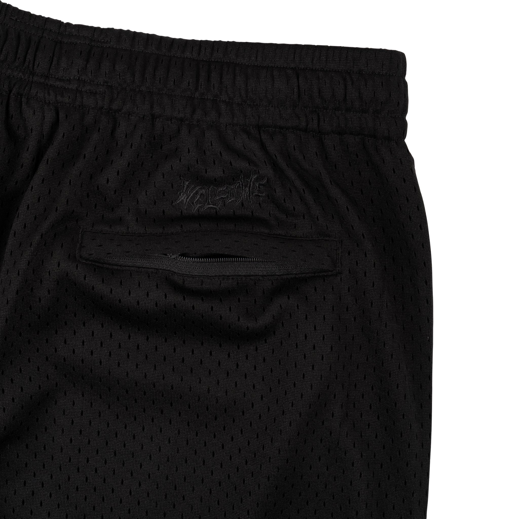 Barb Mesh Shorts - Black - Image 4