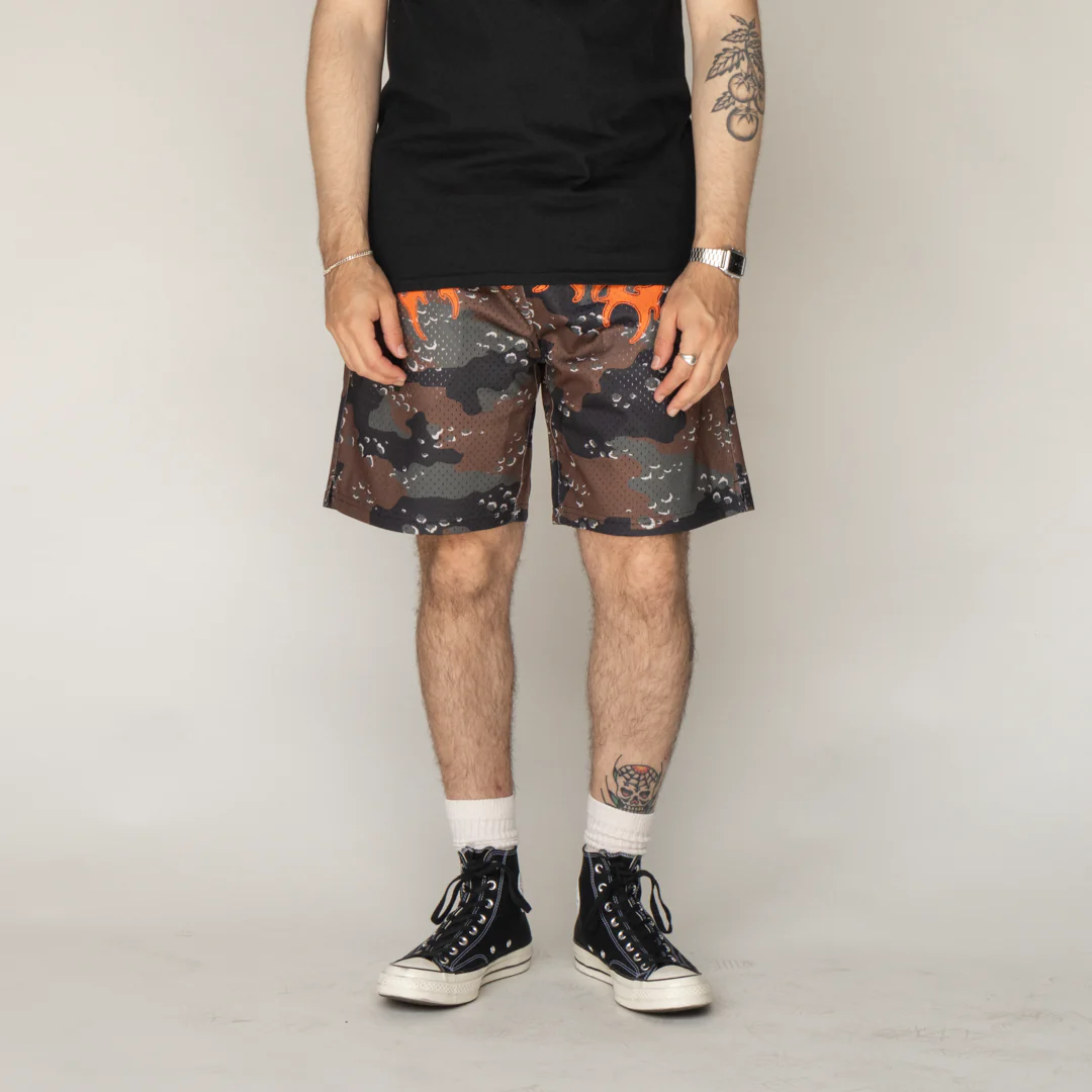 Barb Mesh Shorts- Timber - Image 6