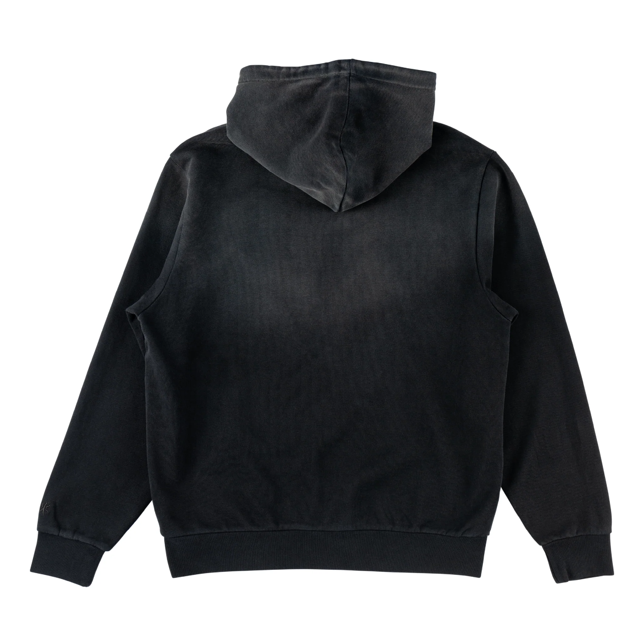 Batman x Welcome - Bat Logo Enzyme-Washed Hoodie - Image 2