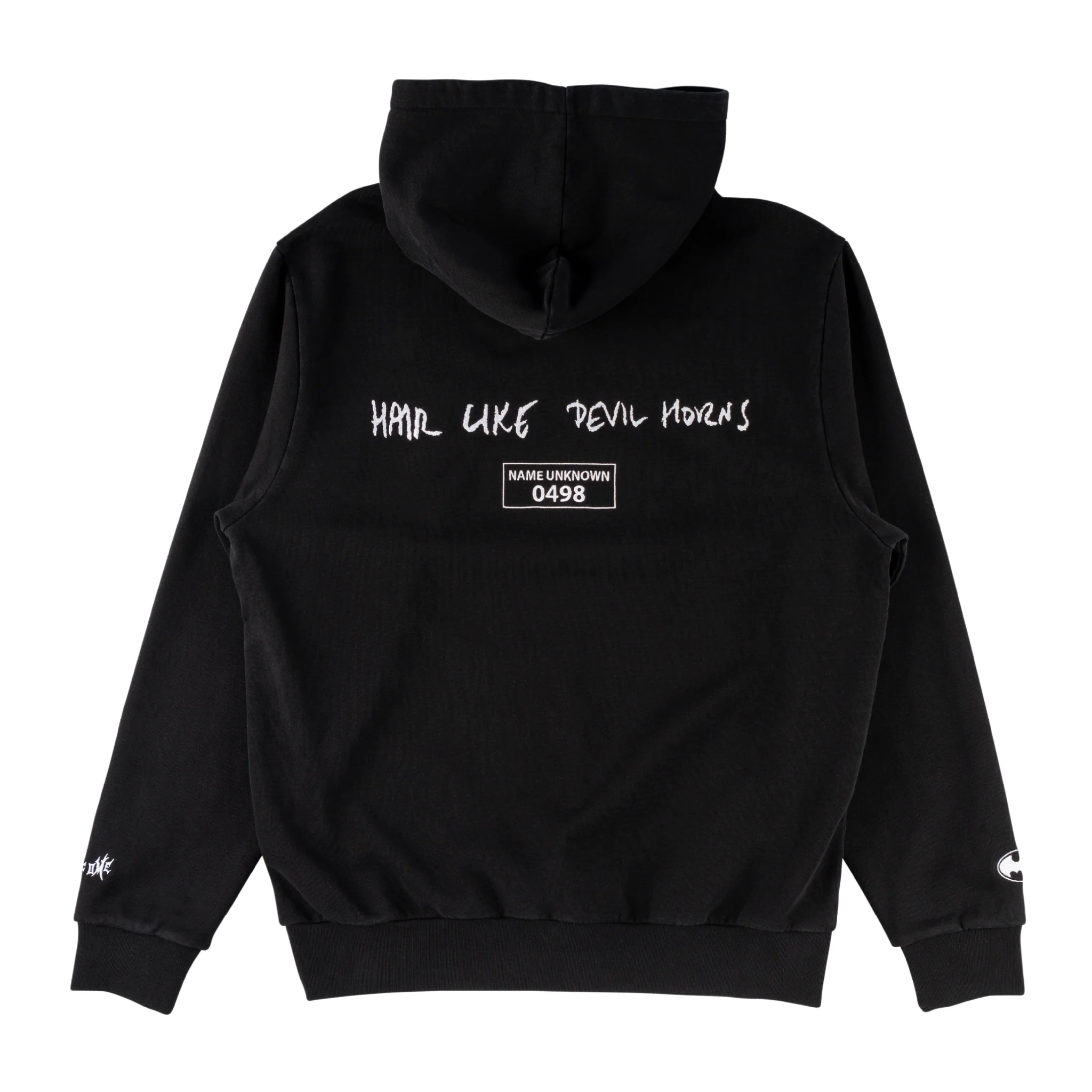 Batman x Welcome - Devil Horns Pigment-Dyed Hoodie - Image 2