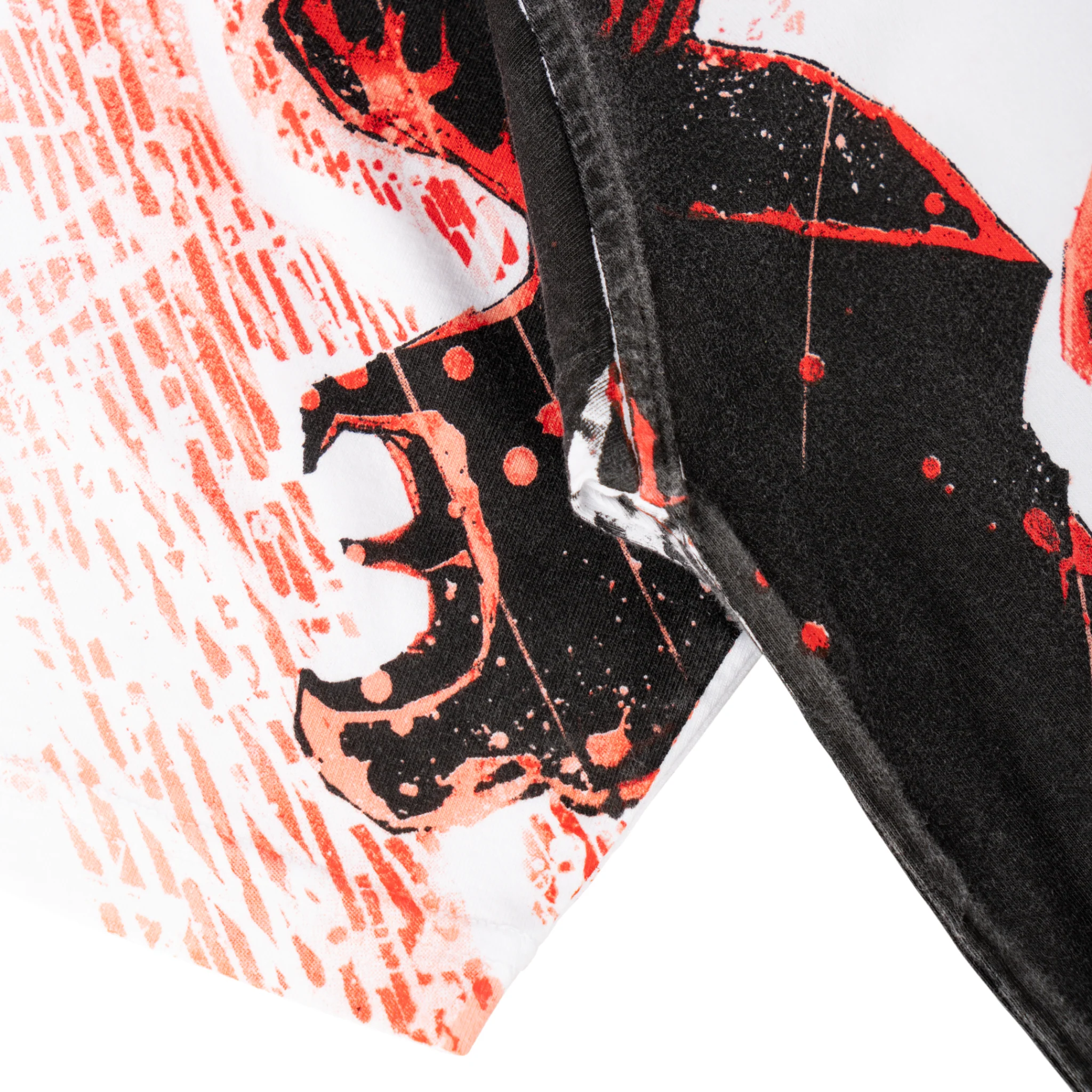 Batman x Welcome - Gargoyle All-Over Print Boxy Knit Tee - Image 4