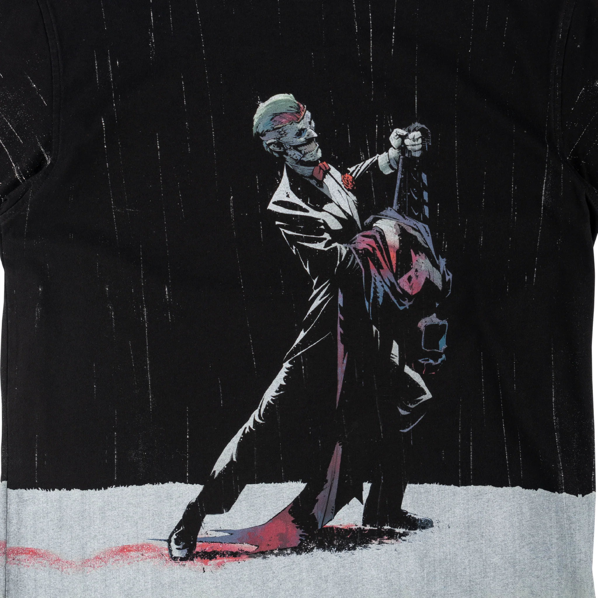 Batman x Welcome - Rain Dance All-Over Print Boxy Knit Tee - Image 3