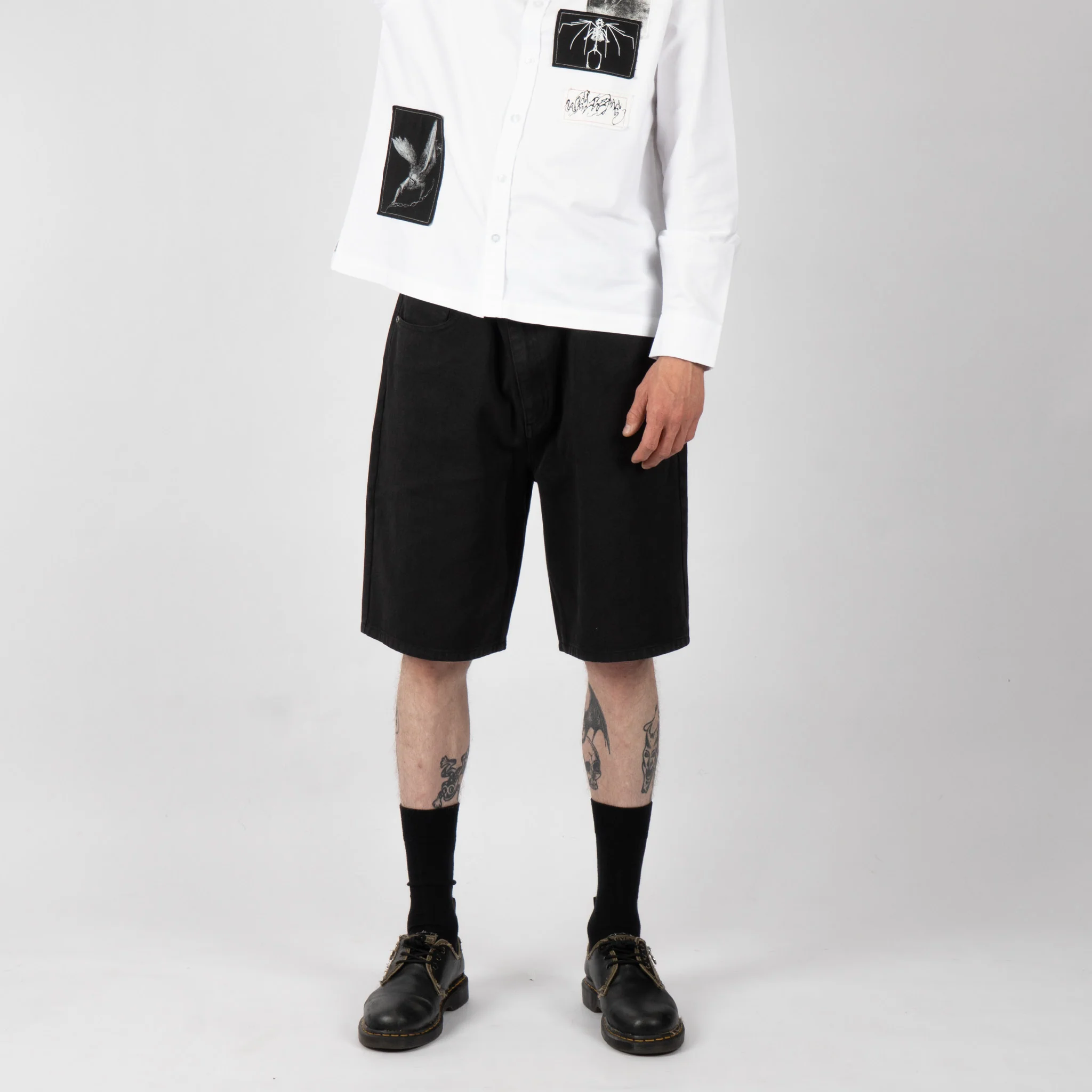 Chasm Baggy Denim Jorts - Image 5