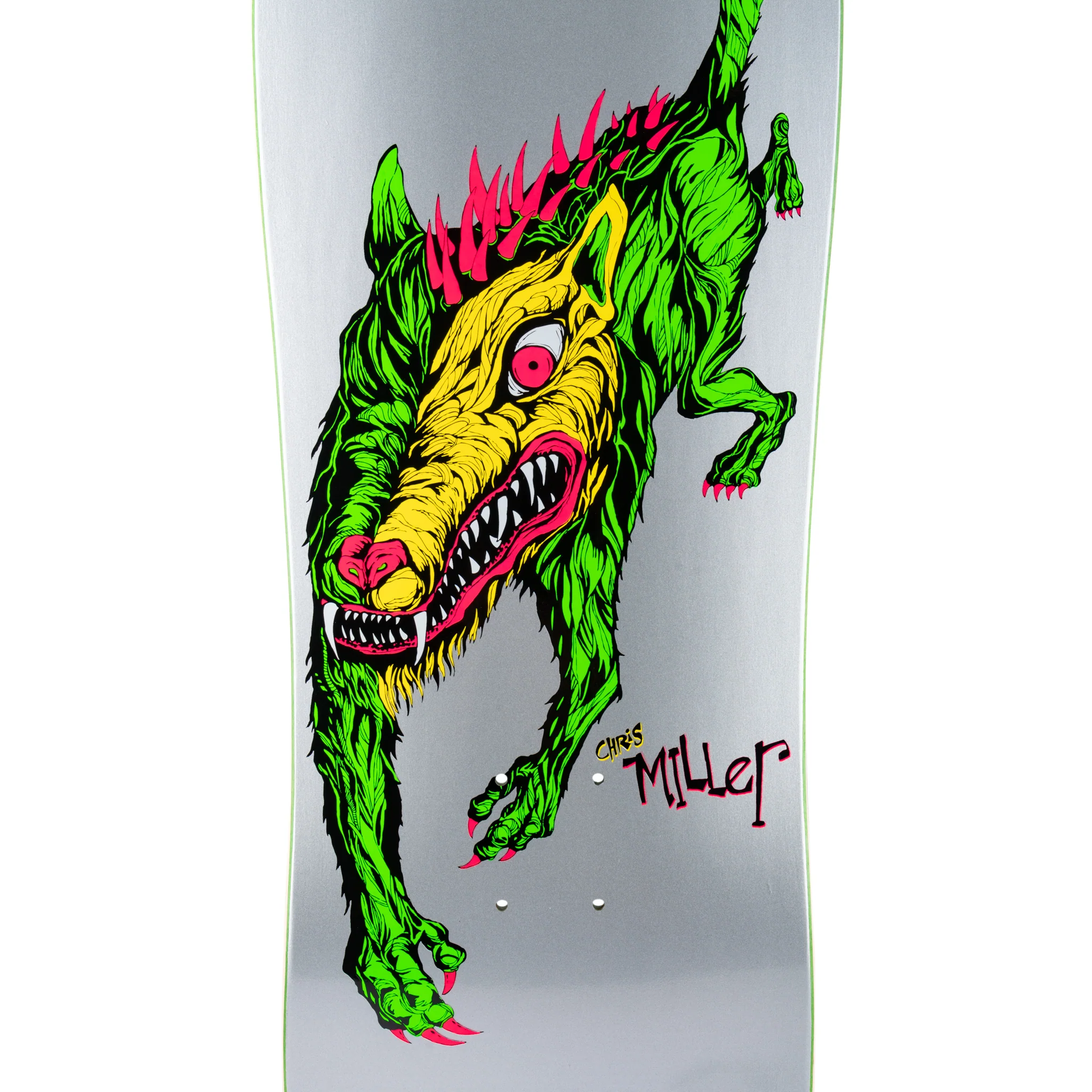 Chris Miller Beast on Crossbone - Metallic Silver - 10.0" - Image 3