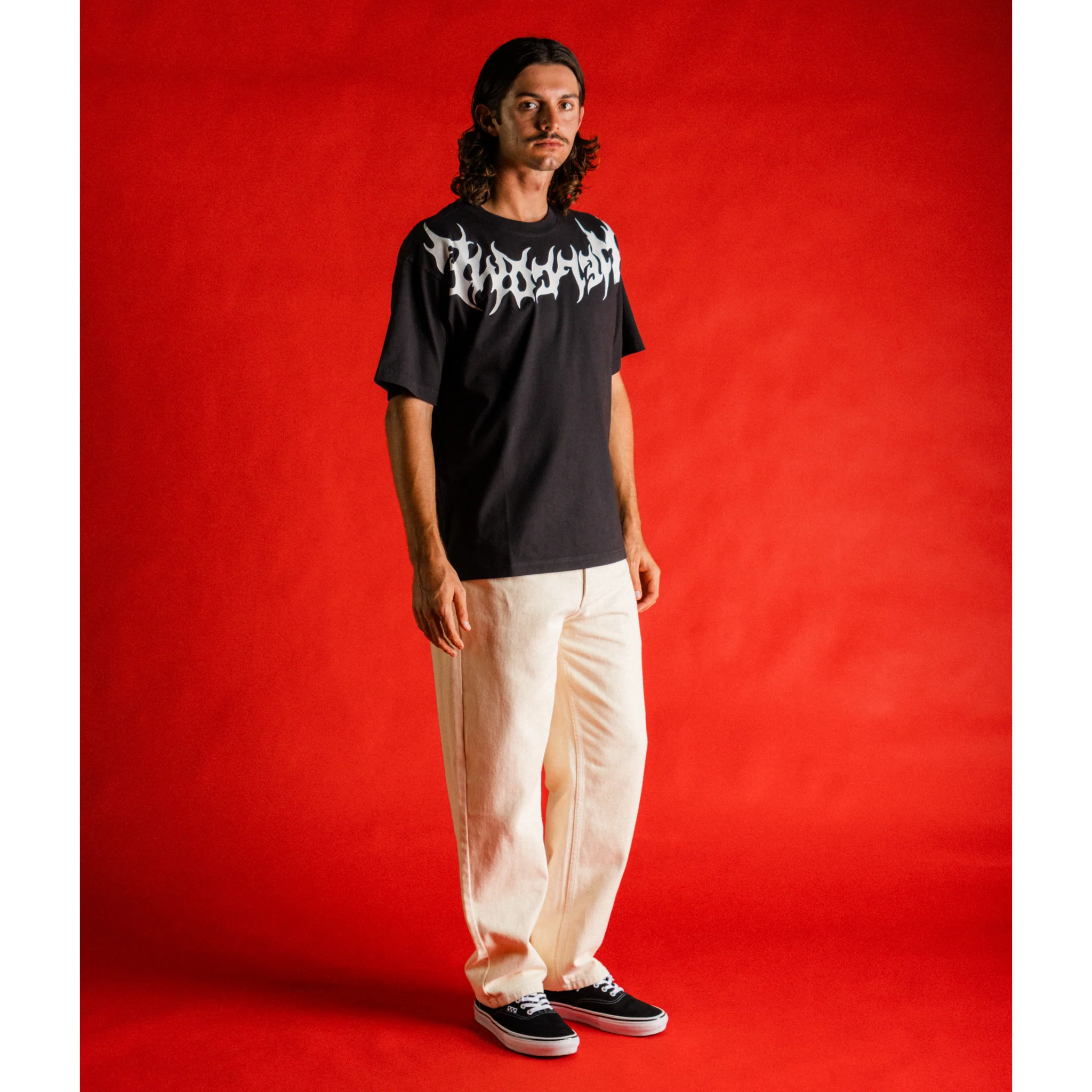 Collar S/S Garment Dyed Tee - Image 4