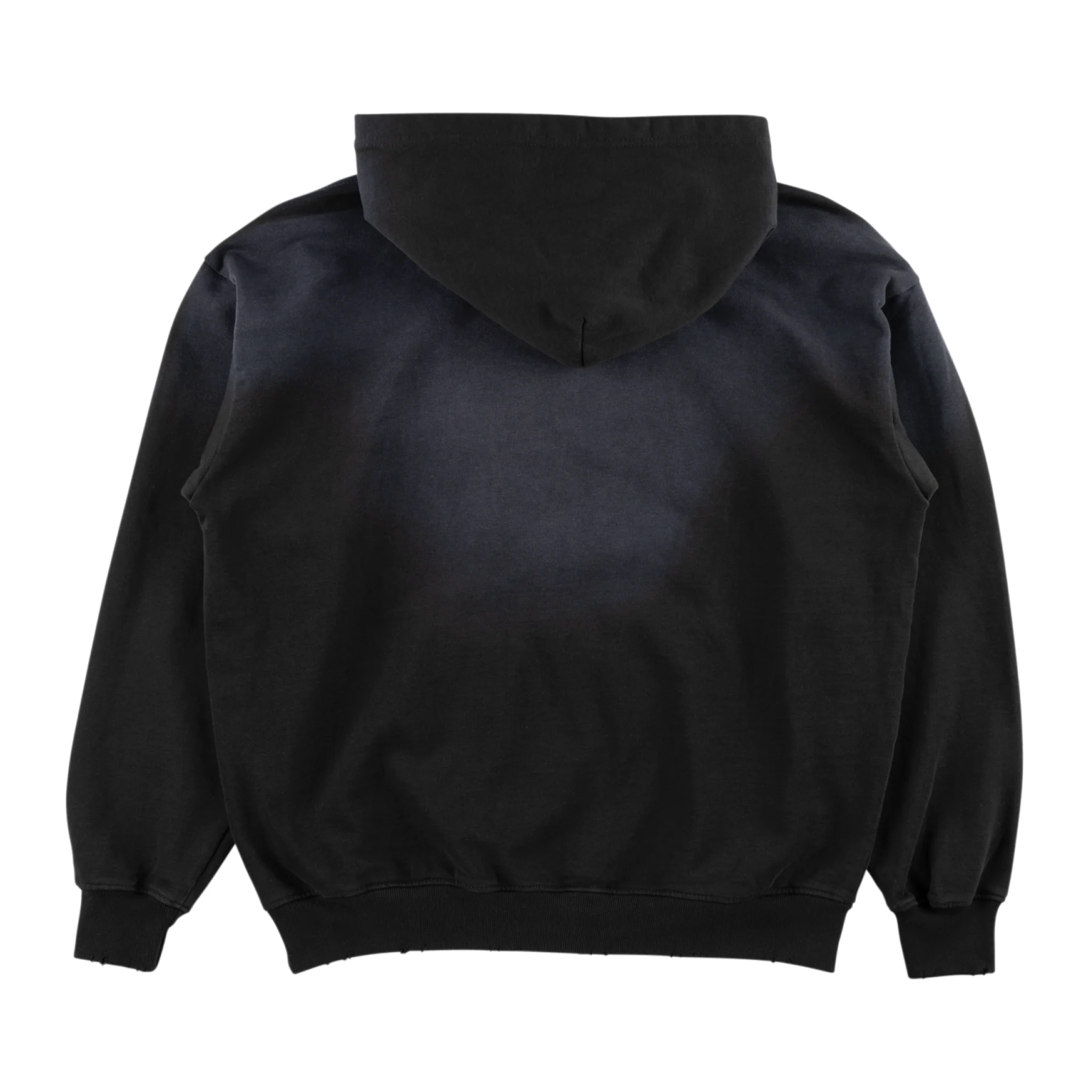 Coupled Sun Fade Distressed Hoodie - Image 2