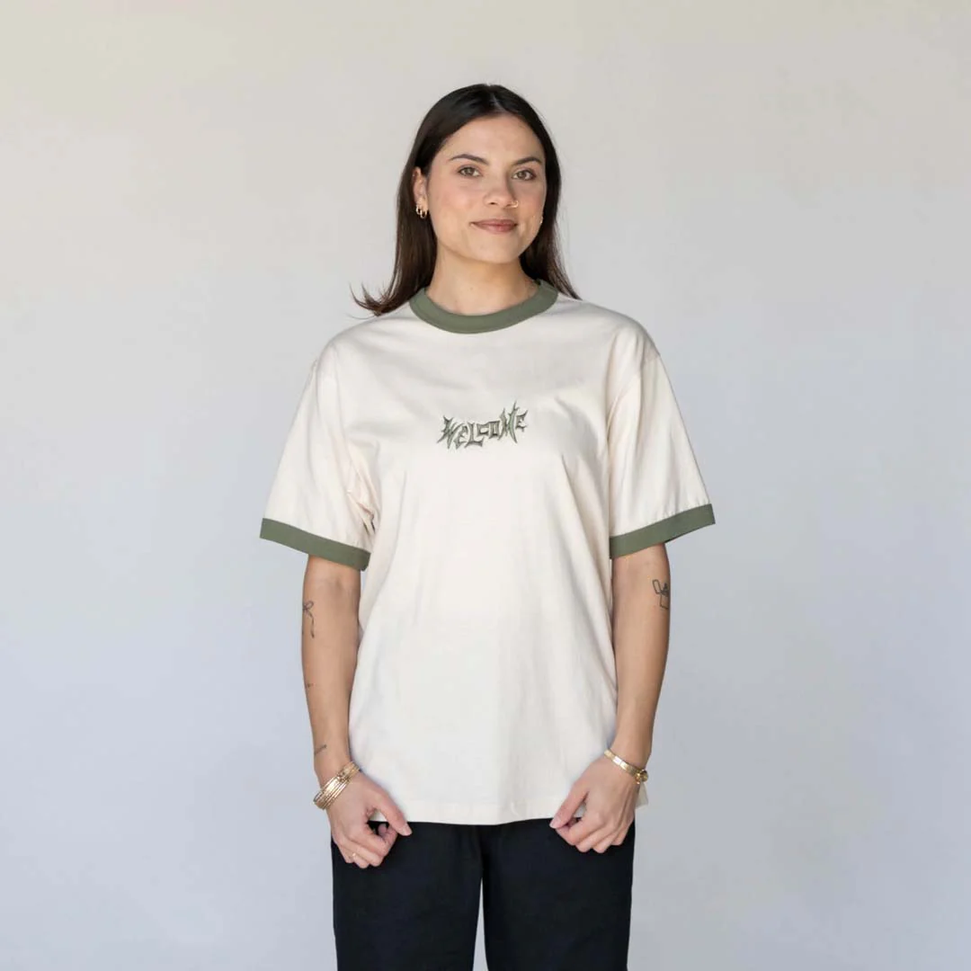 Detach S/S Ringer Tee - Bone - Image 4