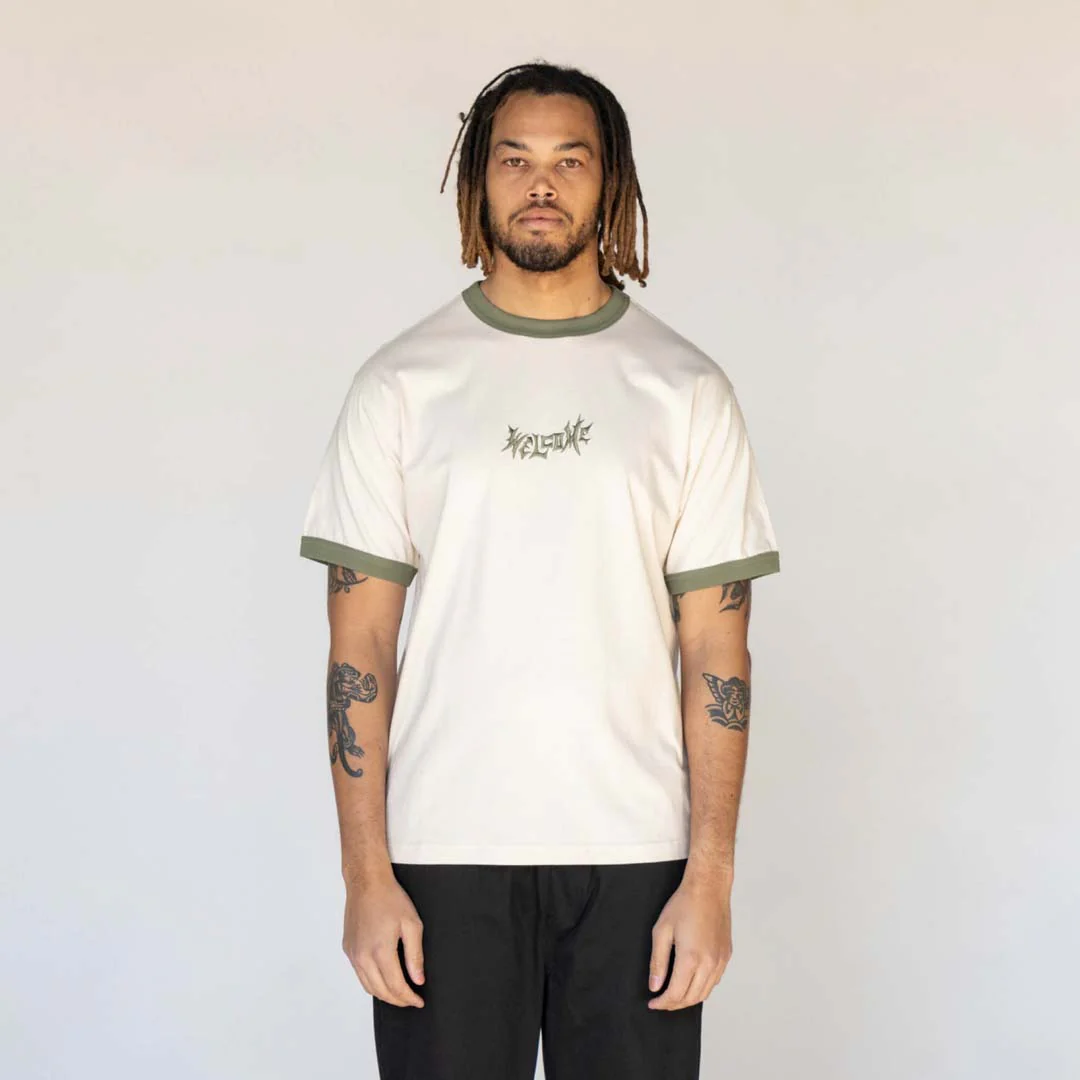 Detach S/S Ringer Tee - Bone - Image 5