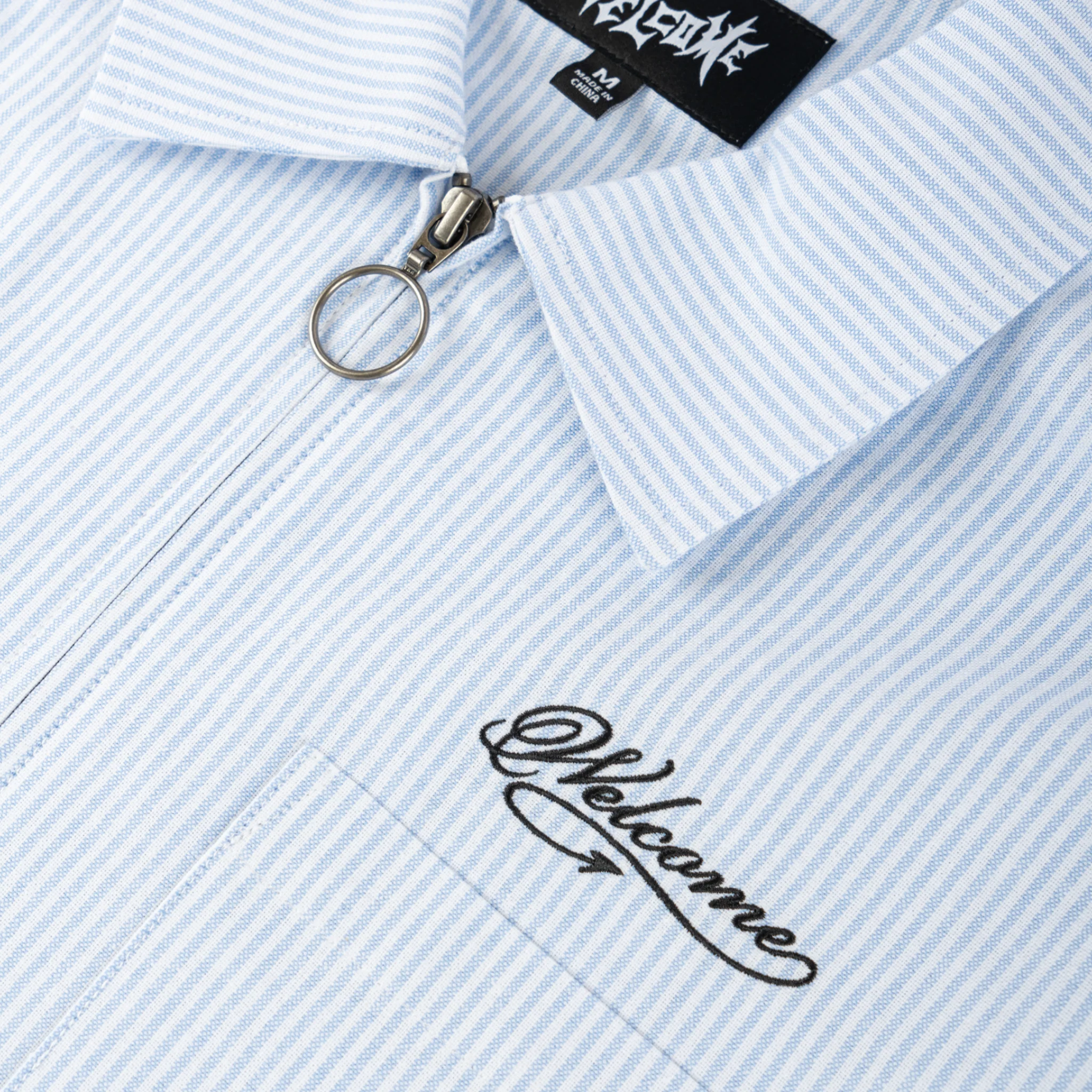 Dimension Printed L/S Oxford Shirt - Image 4