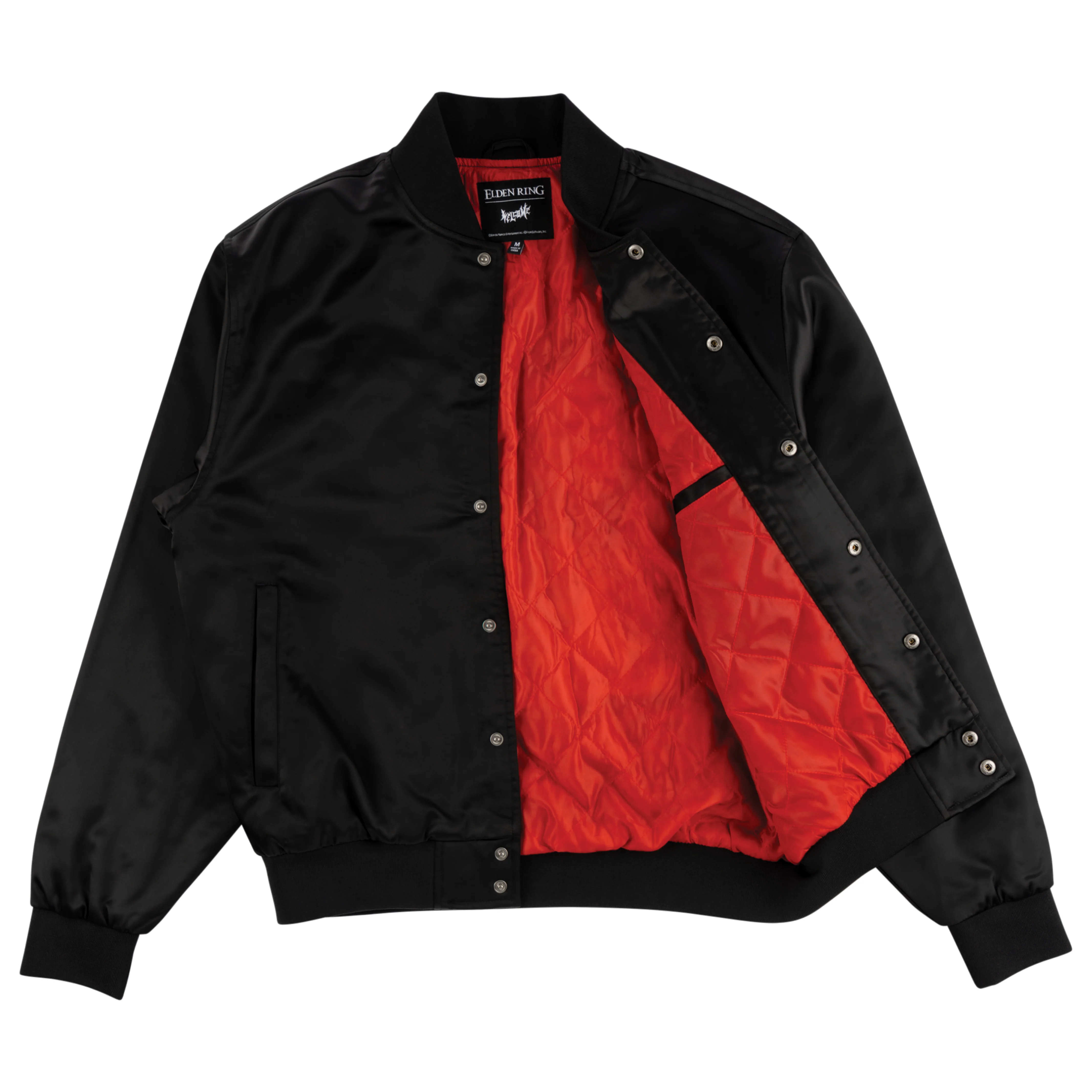 ELDEN RING X WELCOME - Malenia Embroidered Satin Souvenir Jacket - Image 3