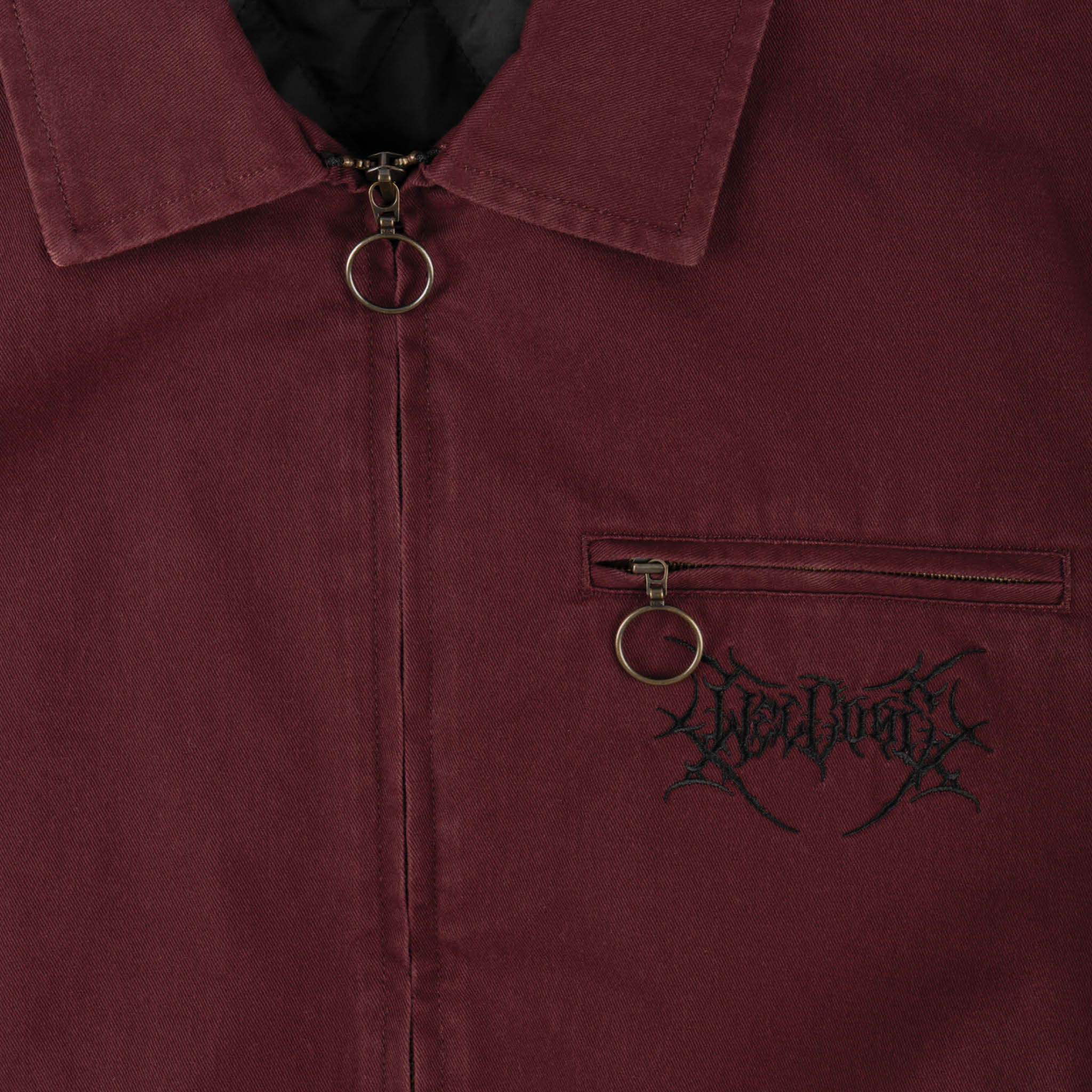 Epoch Embroidered Twill Harrington Jacket - Image 4