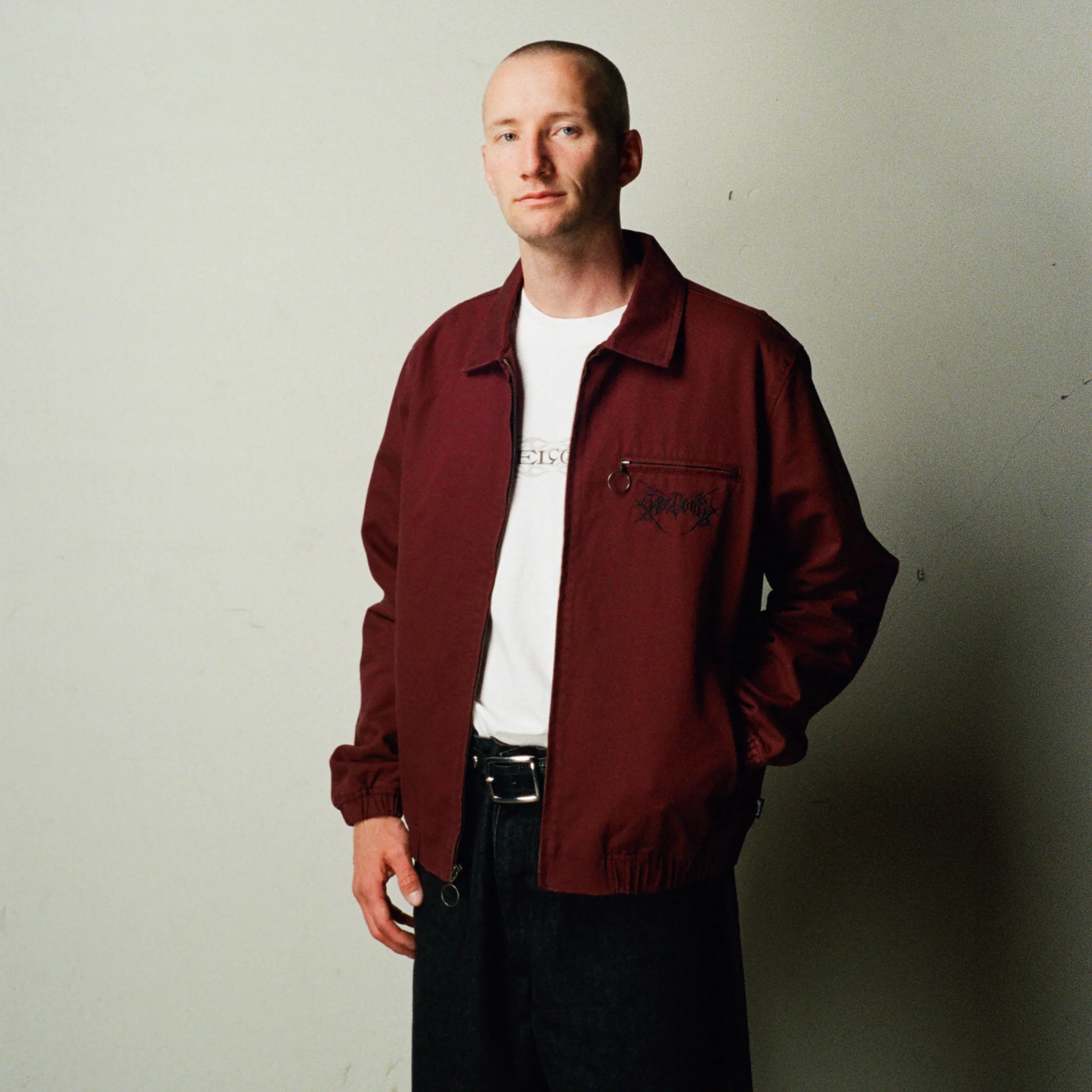 Epoch Embroidered Twill Harrington Jacket - Image 8