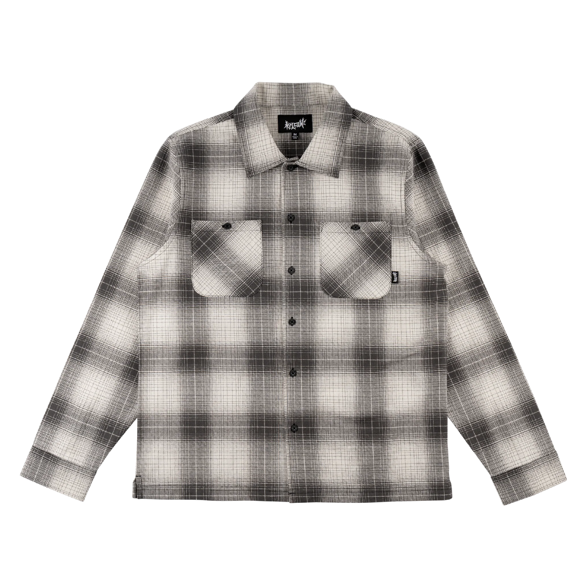 Fang Woven Plaid Shirt - Black - Image 2