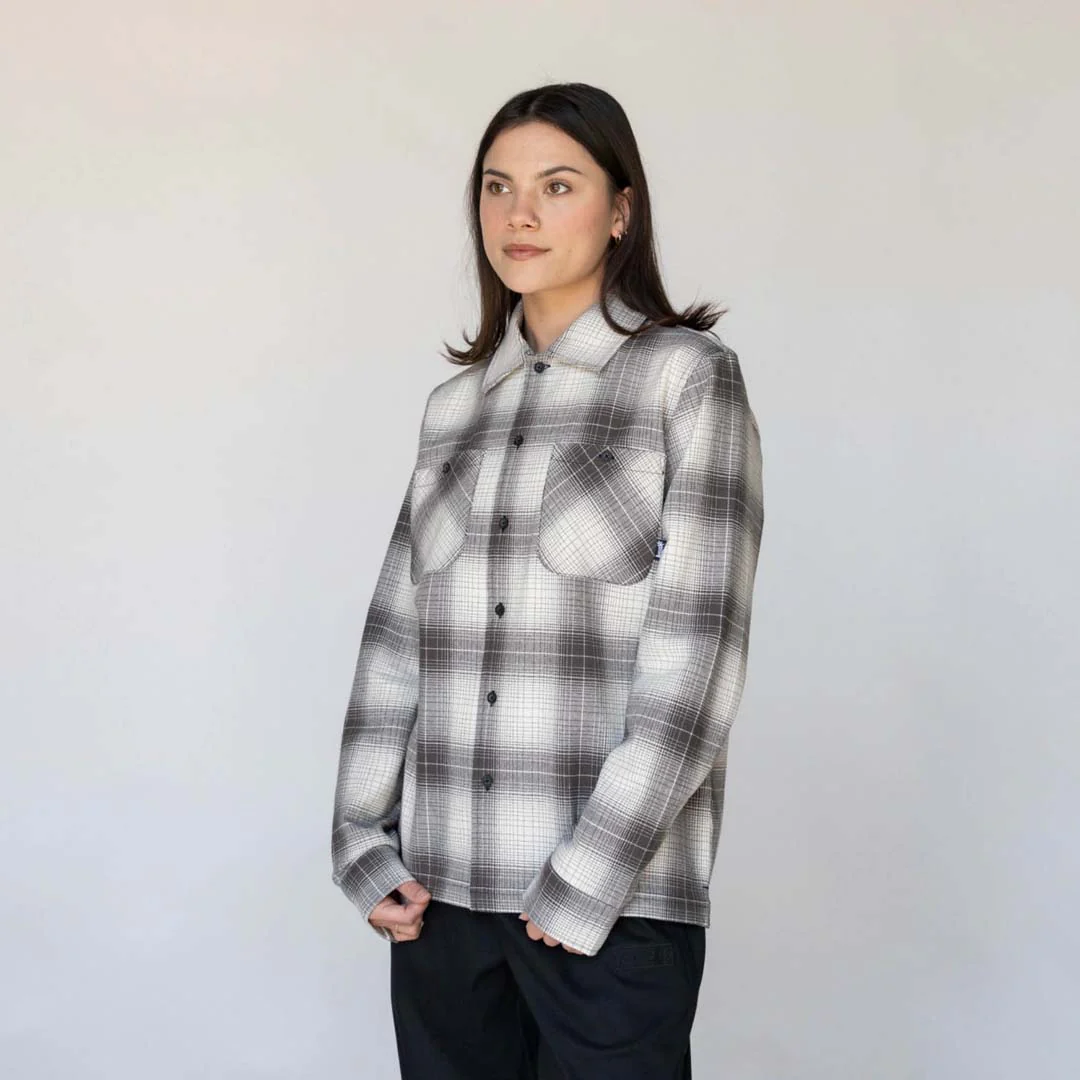 Fang Woven Plaid Shirt - Black - Image 7