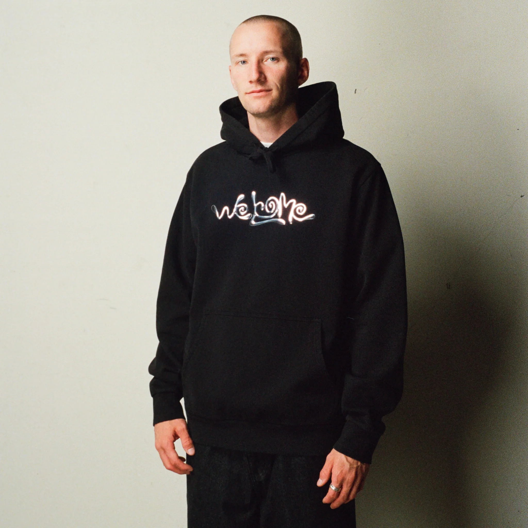 Gleam 3D Chrome Applique Pigment-Dyed Hoodie - Image 3