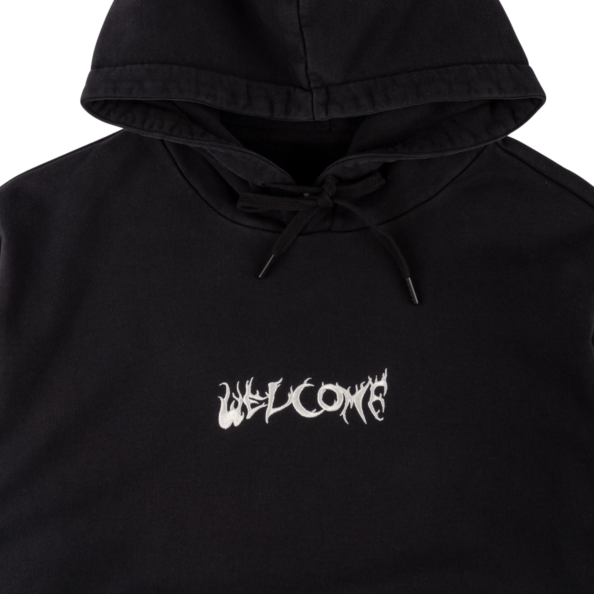 Light and Easy Pigment-Dyed Hoodie w/Patch - Black - Image 4