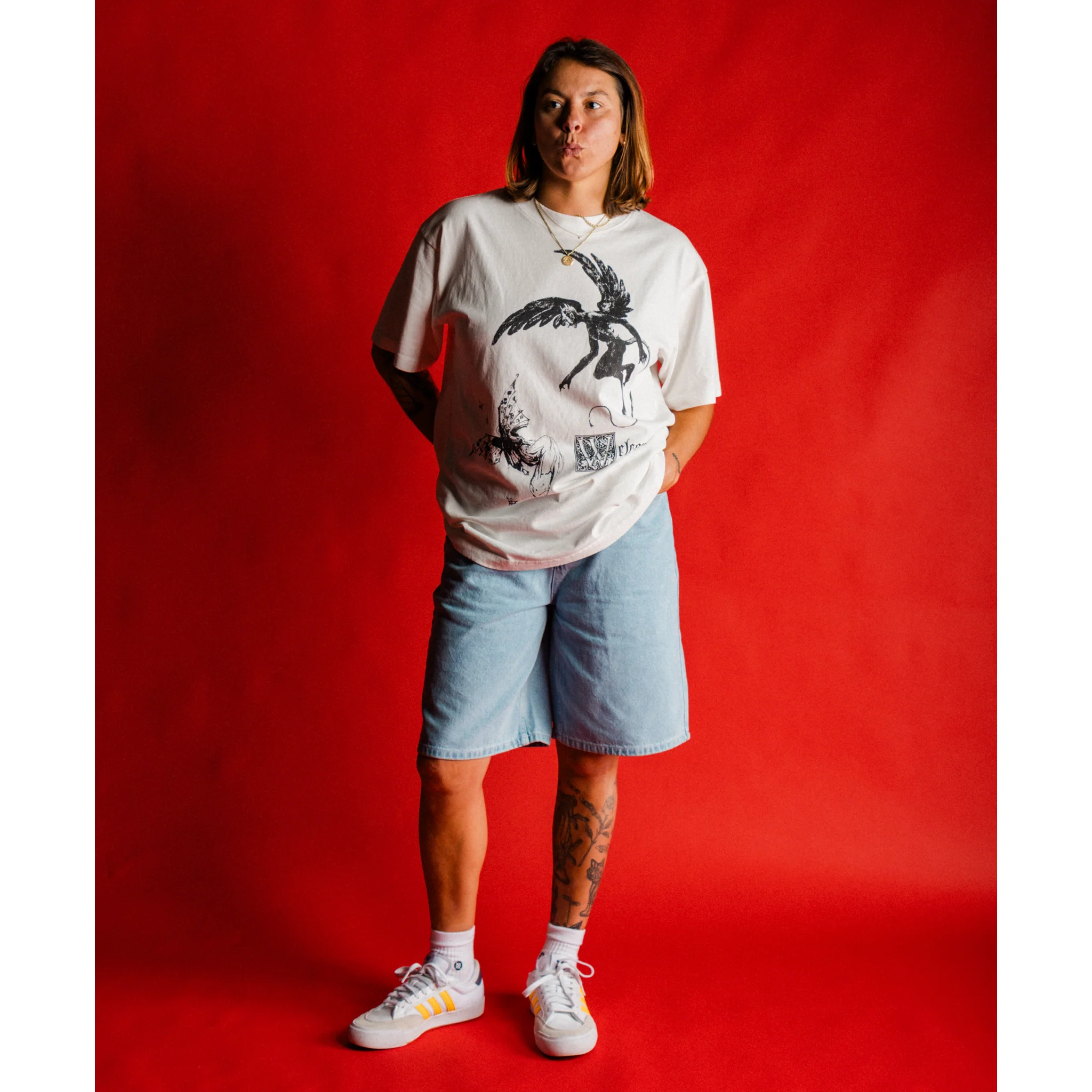 Linger Baggy Denim Shorts - Image 7