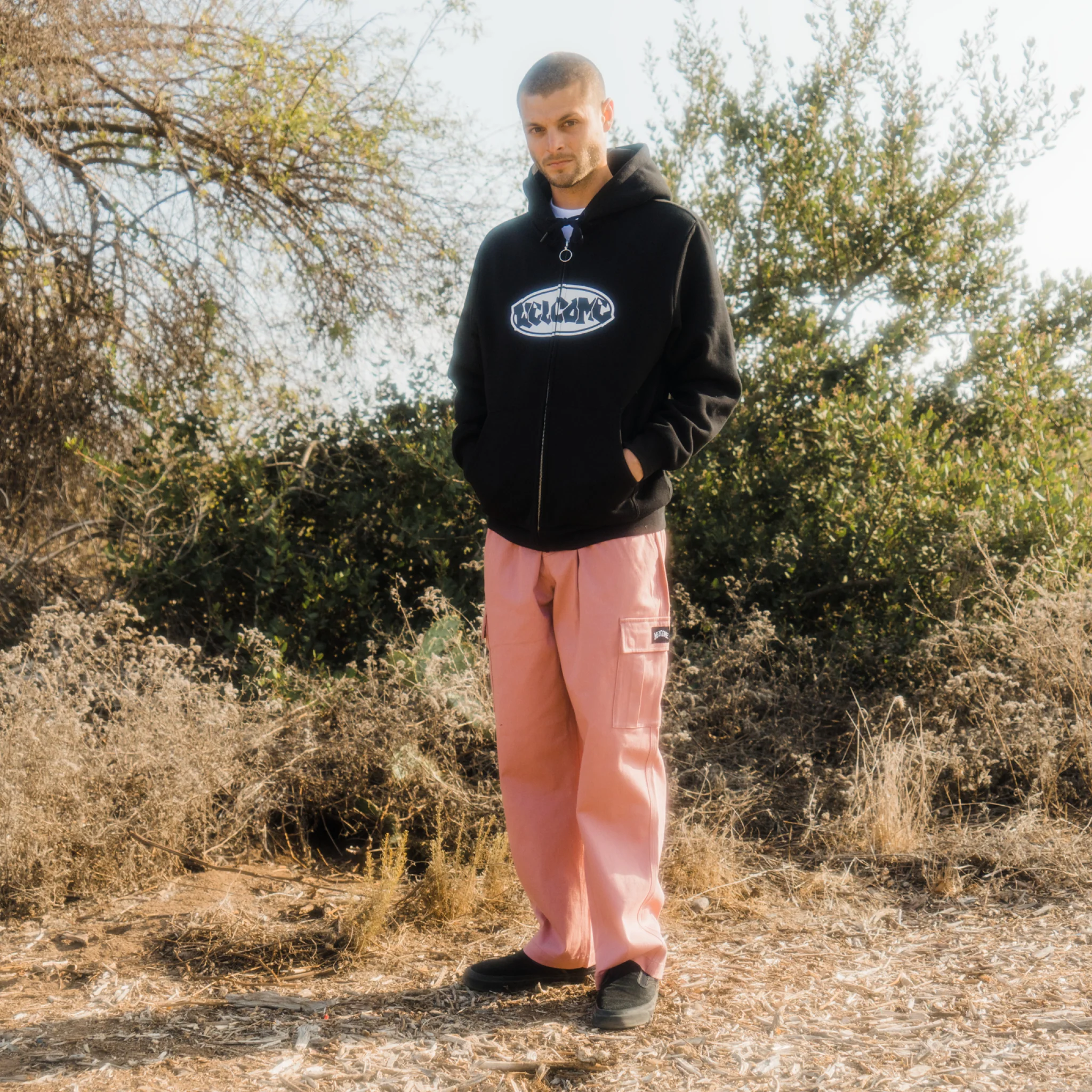 Principal Cargo Twill Pant - Rose - Image 6