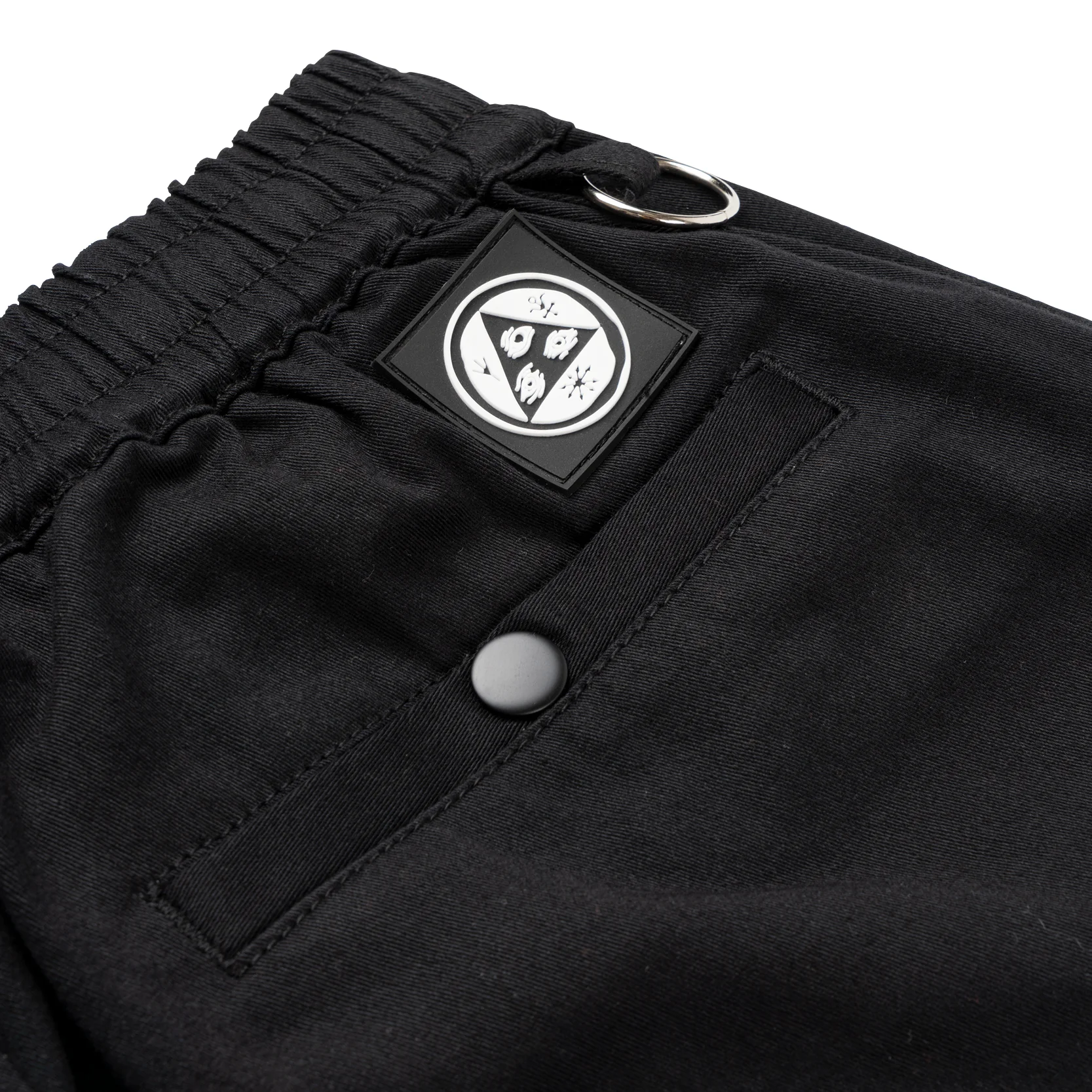 Principal Elastic Waist Twill Pant - Black - Image 5