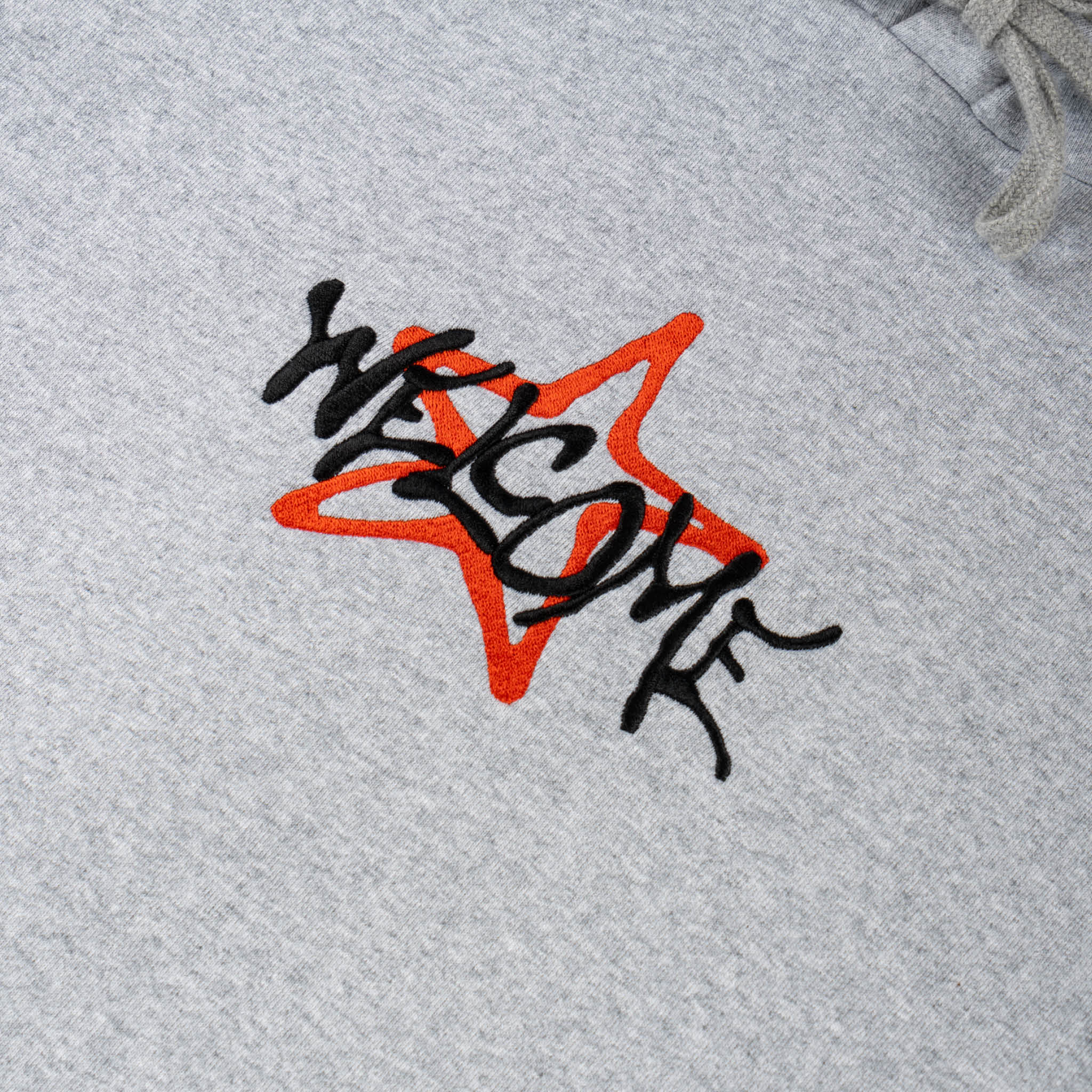 Sirius Embroidered Hoodie - Heather - Image 2