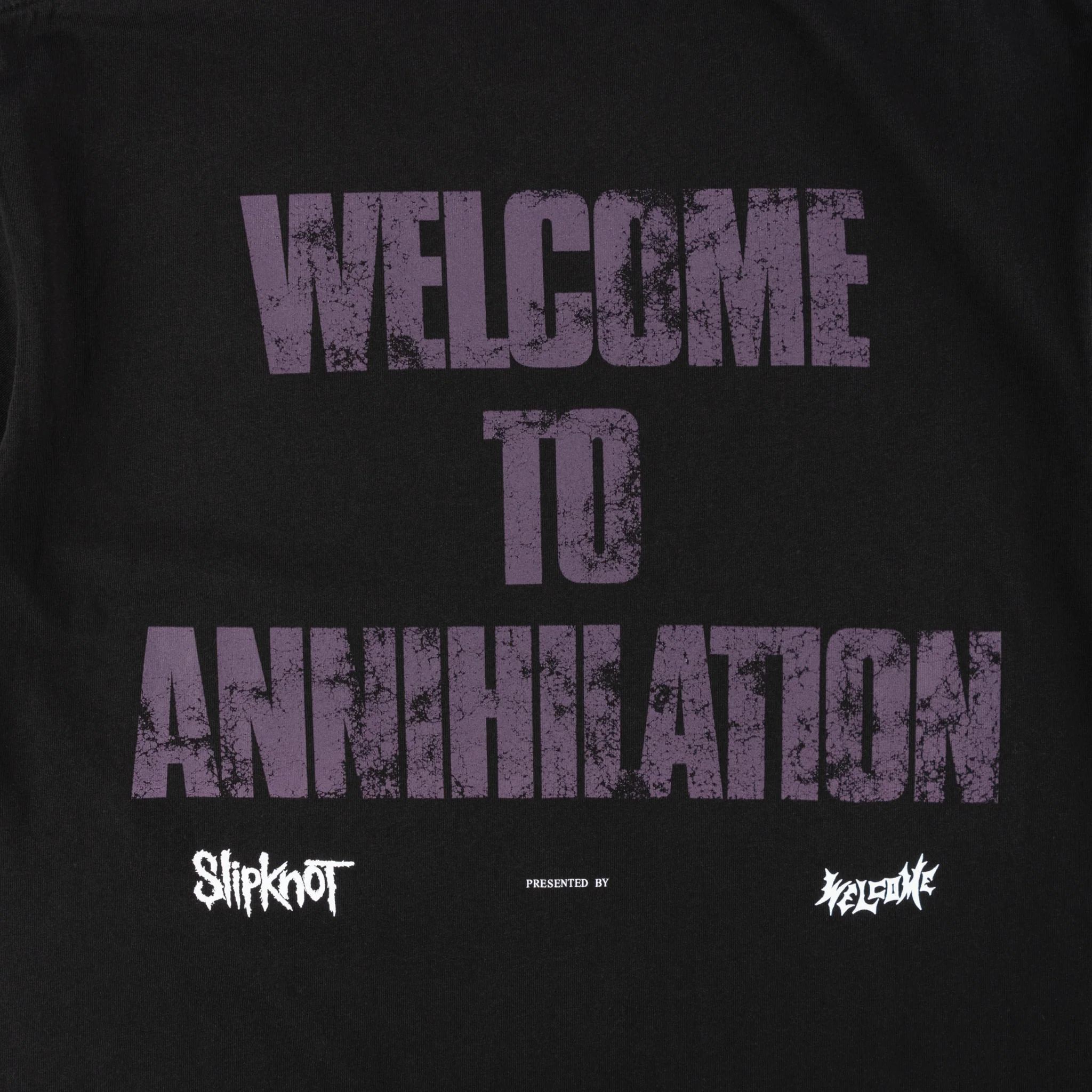 SLIPKNOT X WELCOME - Annihilation Boxy Garment-Dyed Tee - Image 5