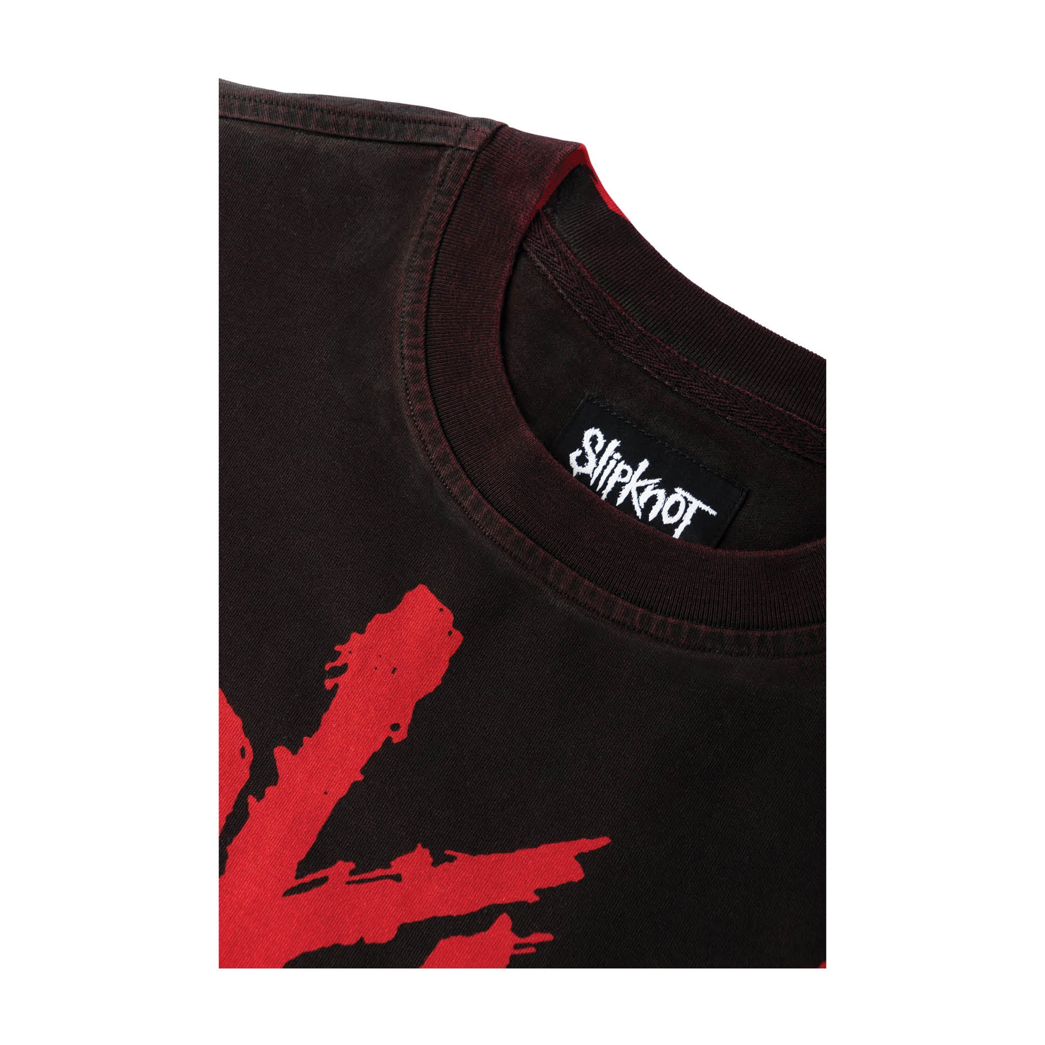 SLIPKNOT X WELCOME - Barcode Boxy Overprint Tee - Image 4
