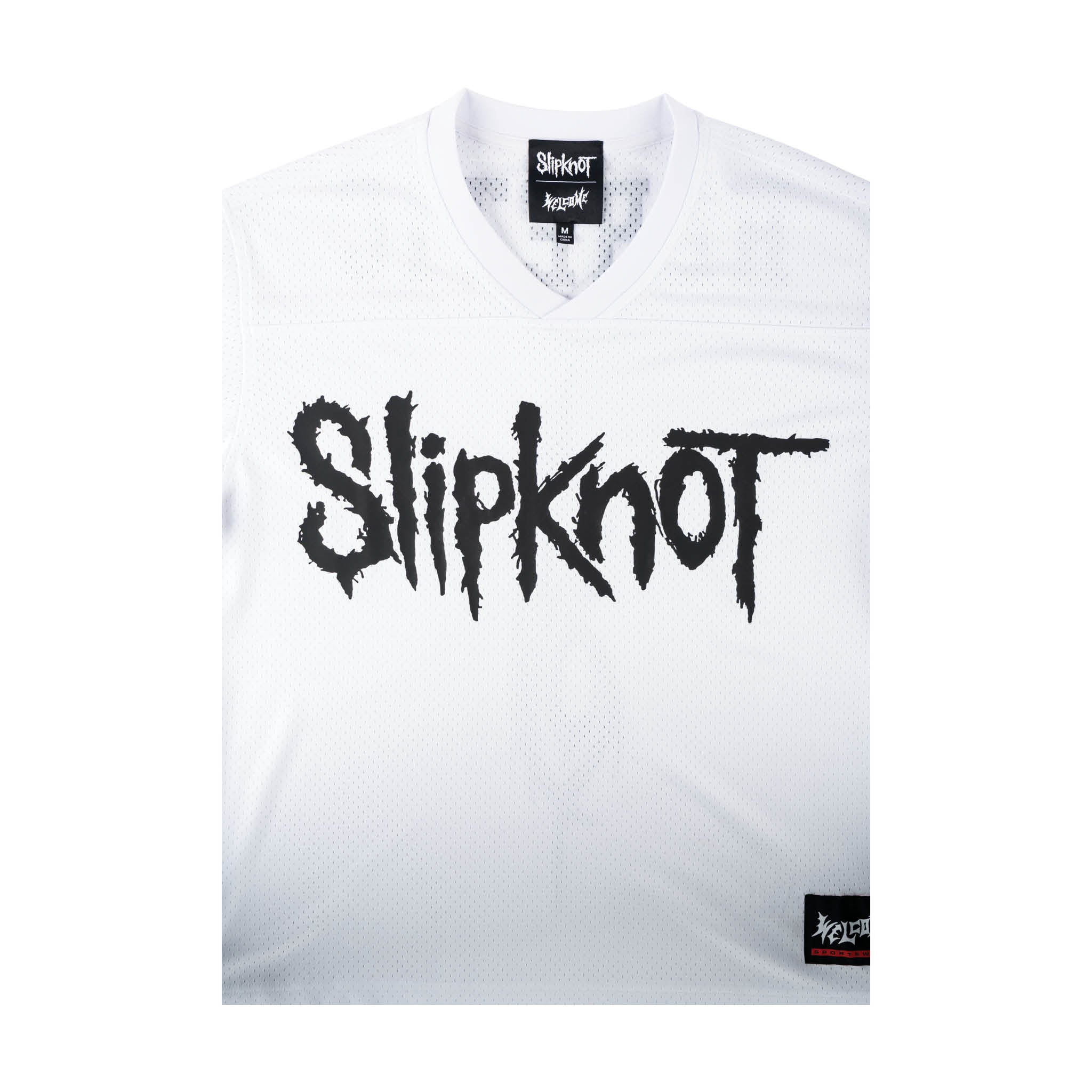 SLIPKNOT X WELCOME - Heretic Mesh Football Jersey - Image 3