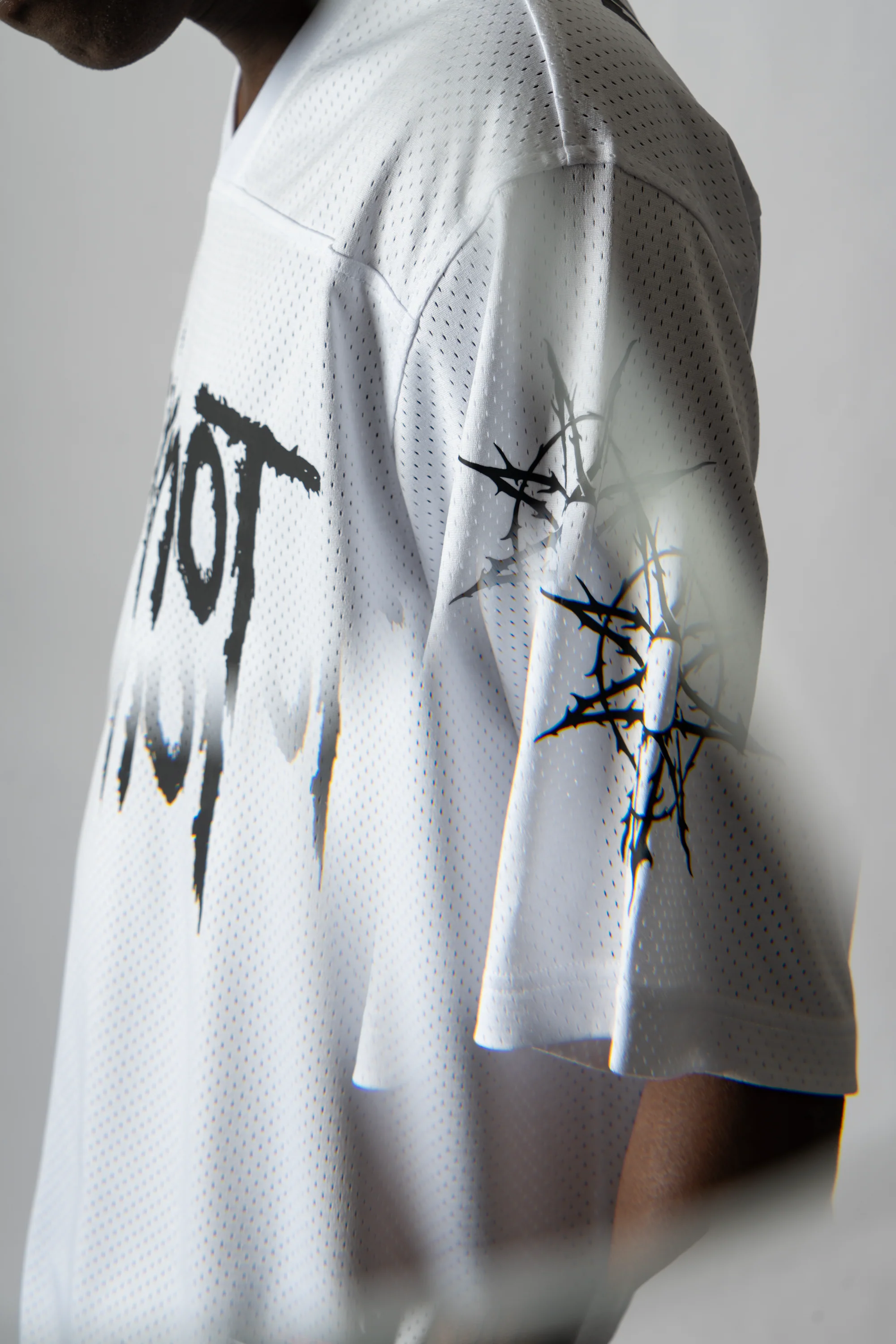 SLIPKNOT X WELCOME - Heretic Mesh Football Jersey - Image 8