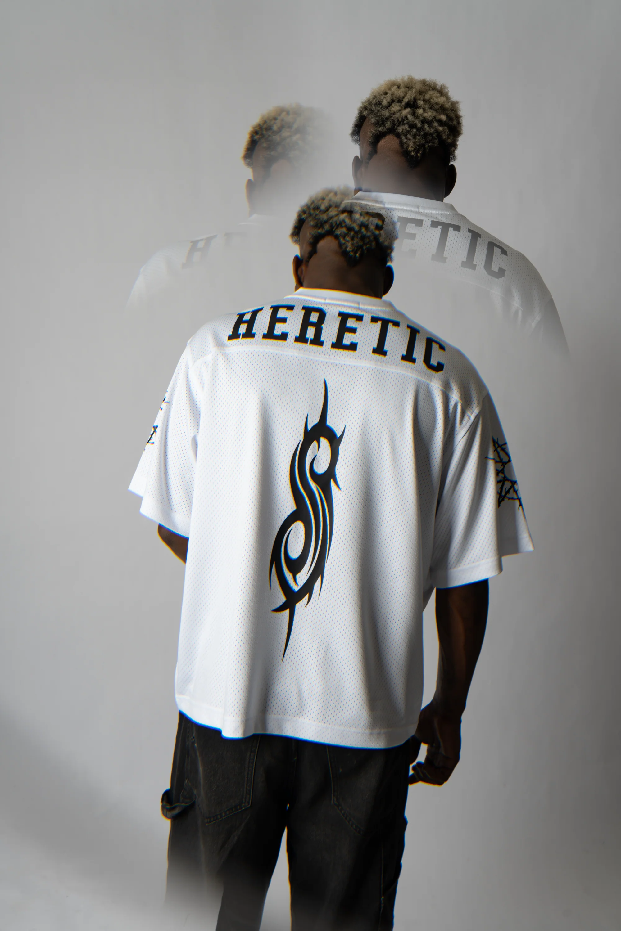 SLIPKNOT X WELCOME - Heretic Mesh Football Jersey - Image 9