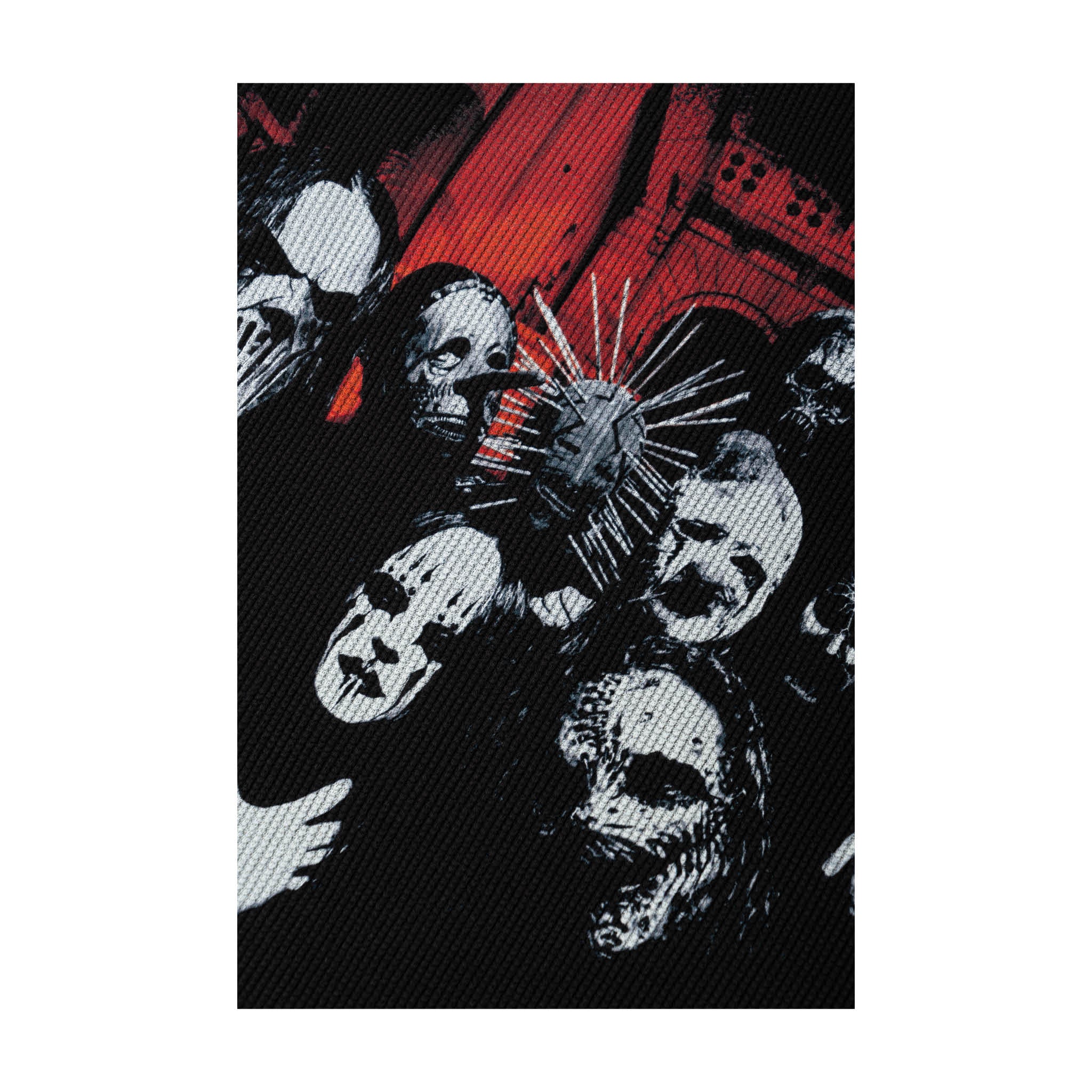 SLIPKNOT X WELCOME - Masks Boxy Contrast Stitch Thermal - Image 4