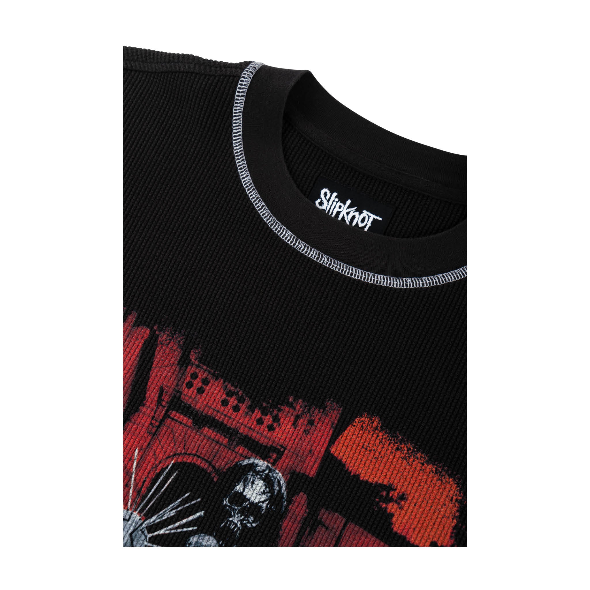 SLIPKNOT X WELCOME - Masks Boxy Contrast Stitch Thermal - Image 6