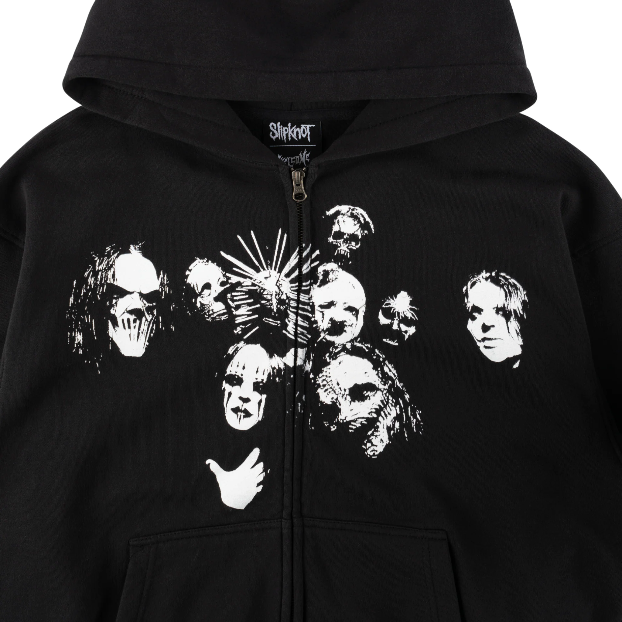 SLIPKNOT X WELCOME - Nonagram Zip Hoodie - Image 3