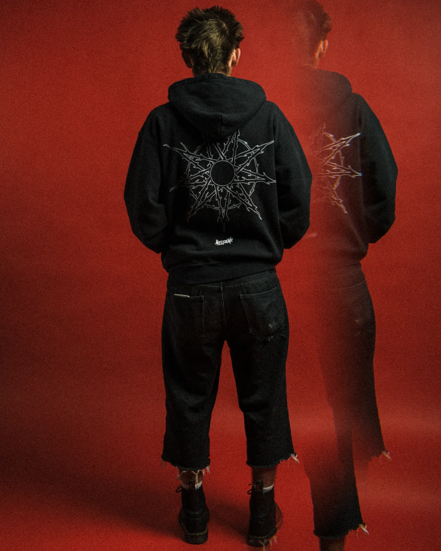 SLIPKNOT X WELCOME - Nonagram Zip Hoodie - Image 7