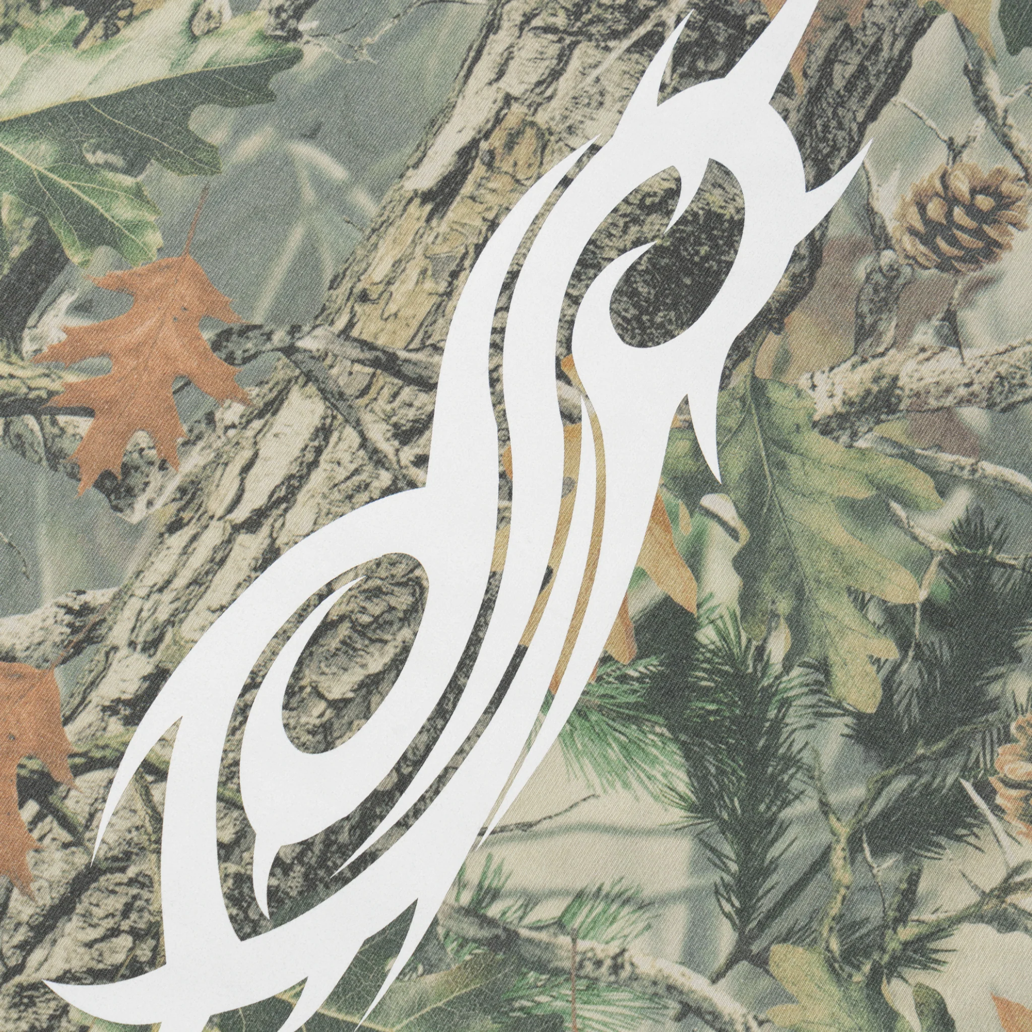 SLIPKNOT X WELCOME - Oval Logo Boxy Camo Tee - Image 4