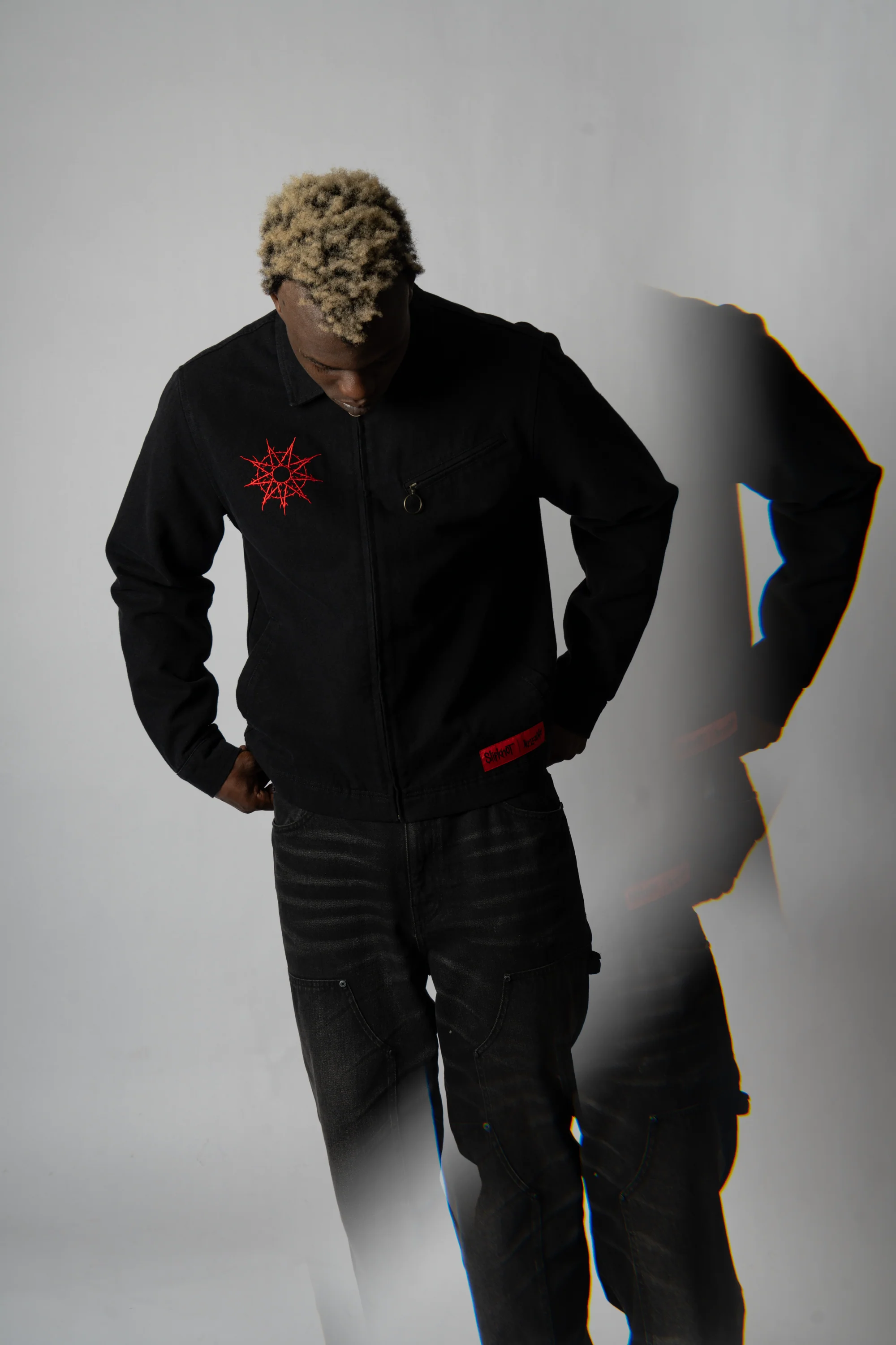 SLIPKNOT X WELCOME - Self-Titled Custom Printed Canvas Jacket - Image 14