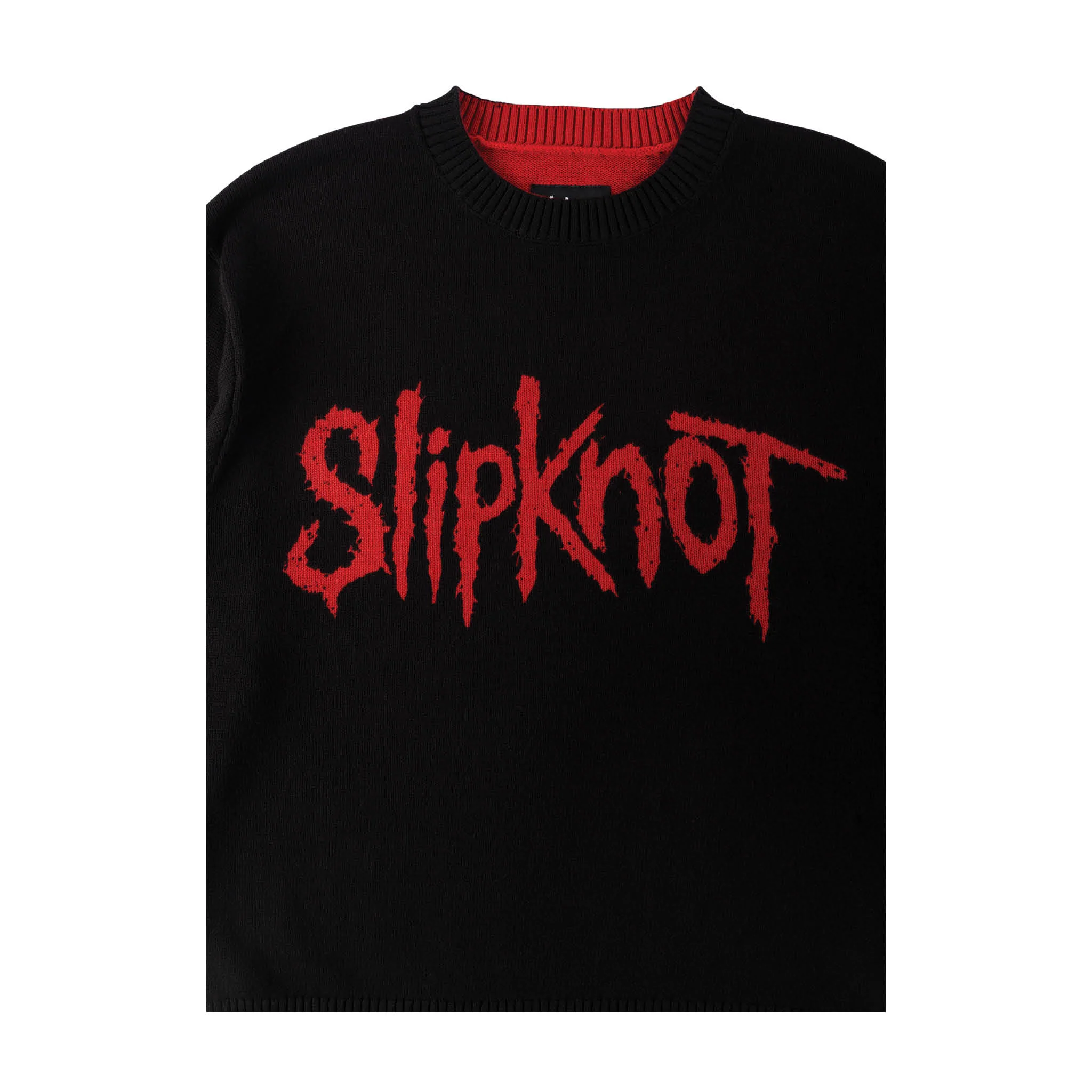 SLIPKNOT X WELCOME - Slipknot Overprint Knit Sweater - Image 2