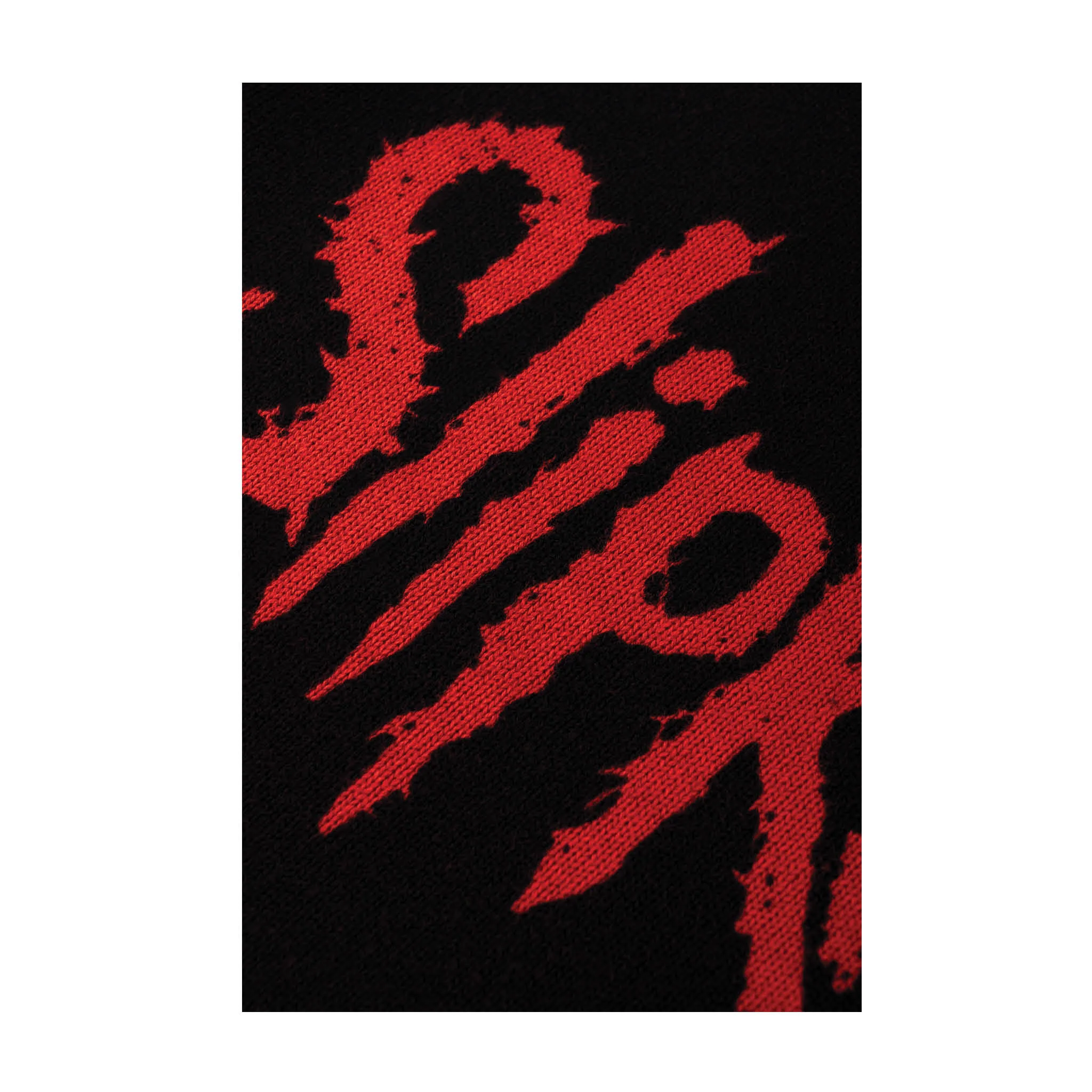 SLIPKNOT X WELCOME - Slipknot Overprint Knit Sweater - Image 4