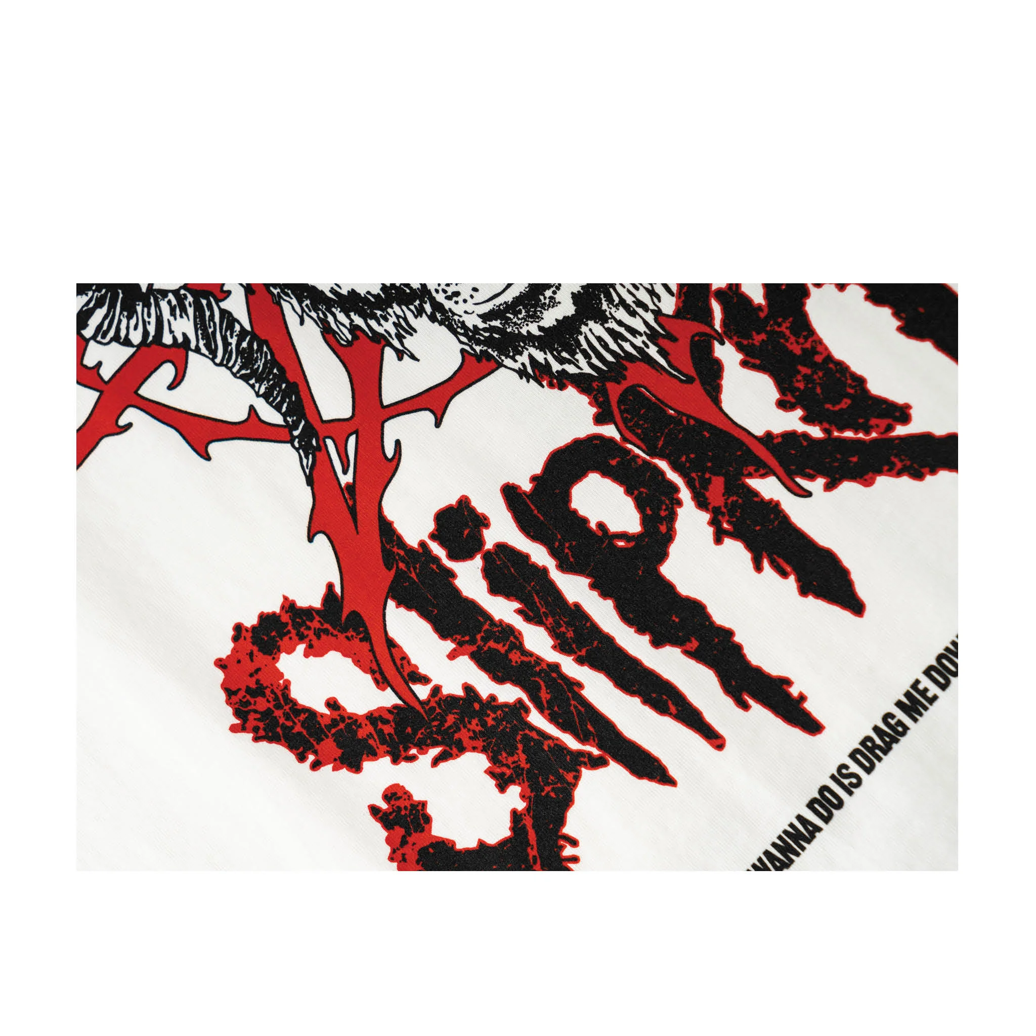 SLIPKNOT X WELCOME - Spit It Out Boxy Garment-Dyed Tee - Image 4