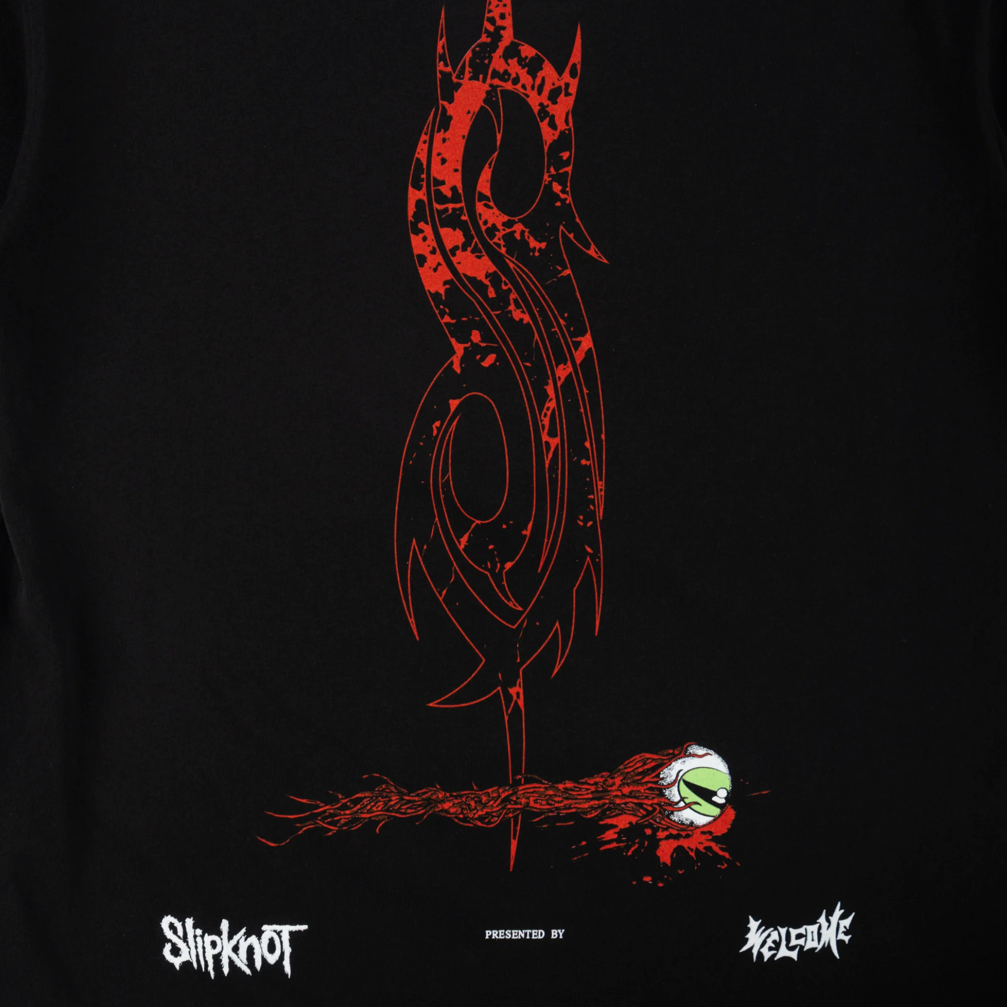 SLIPKNOT X WELCOME - Spit It Out Boxy Garment-Dyed Tee - Image 4
