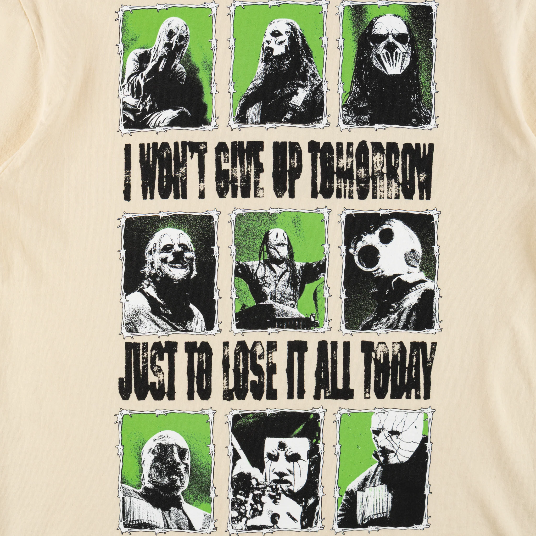 SLIPKNOT X WELCOME - Tomorrow Boxy Garment-Dyed Tee - Image 5