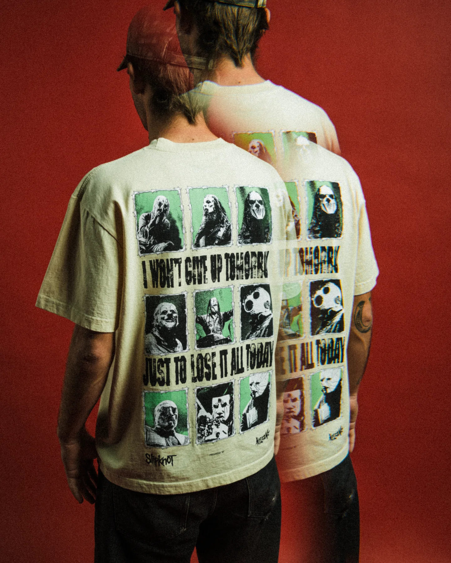SLIPKNOT X WELCOME - Tomorrow Boxy Garment-Dyed Tee - Image 7