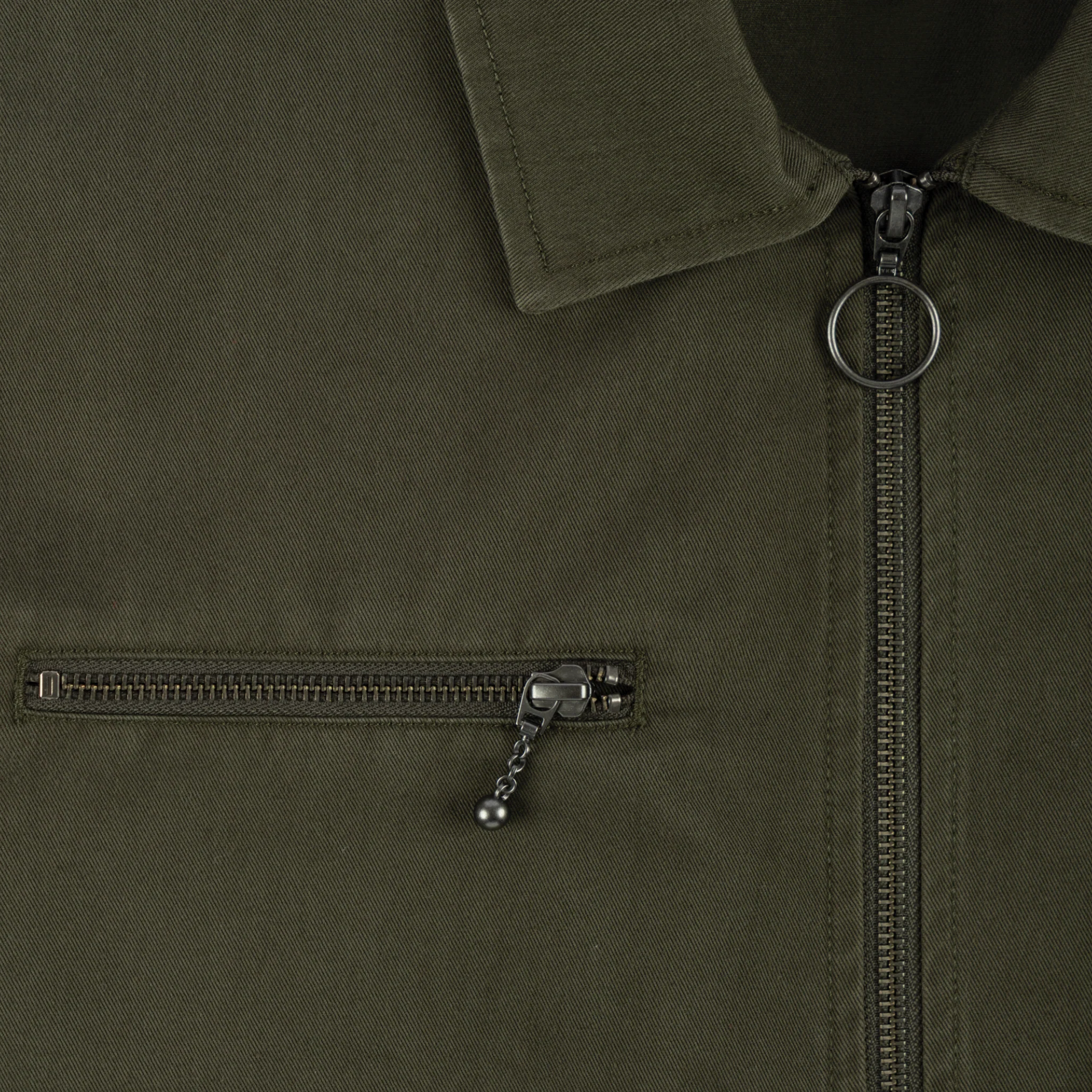 Smite Twill Zip Work Shirt - Image 5