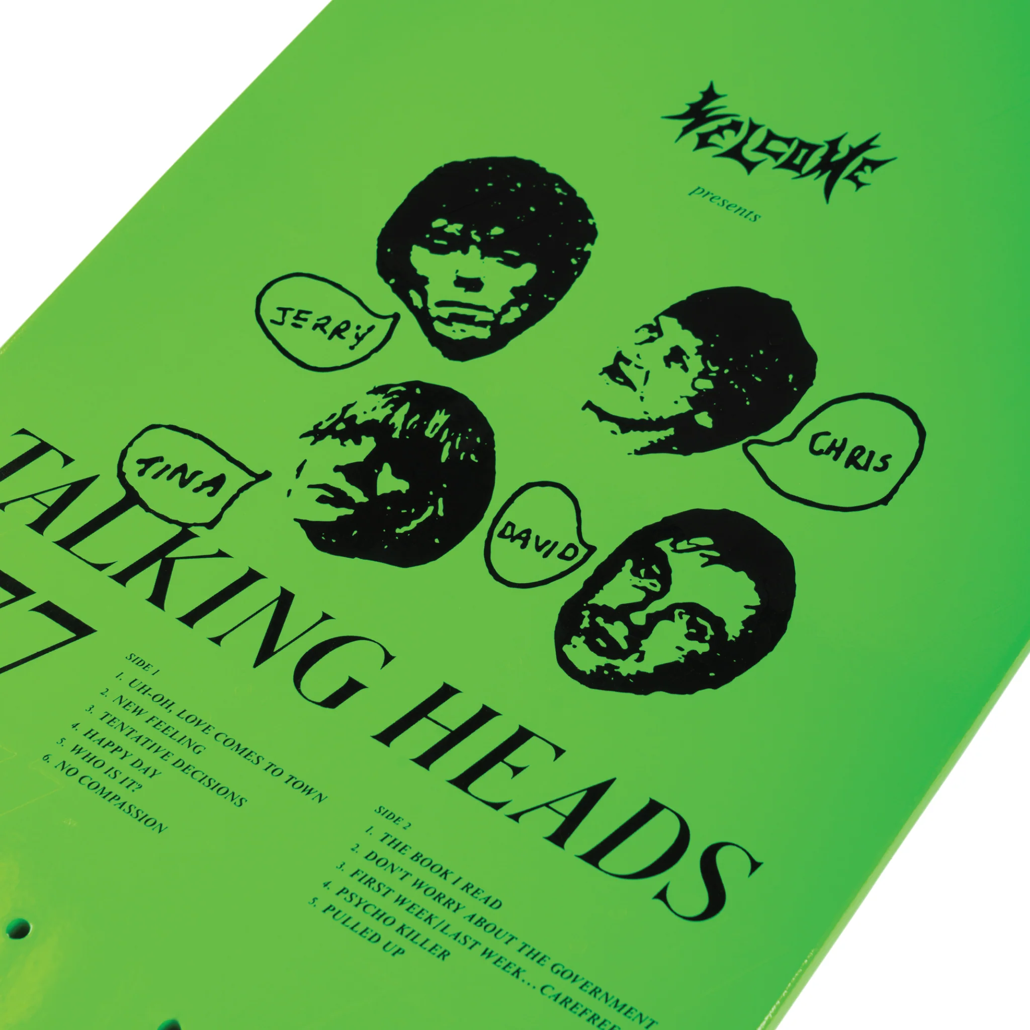 TALKING HEADS X WELCOME - Psycho on Boar - Green Dip - 10.125" - Image 10