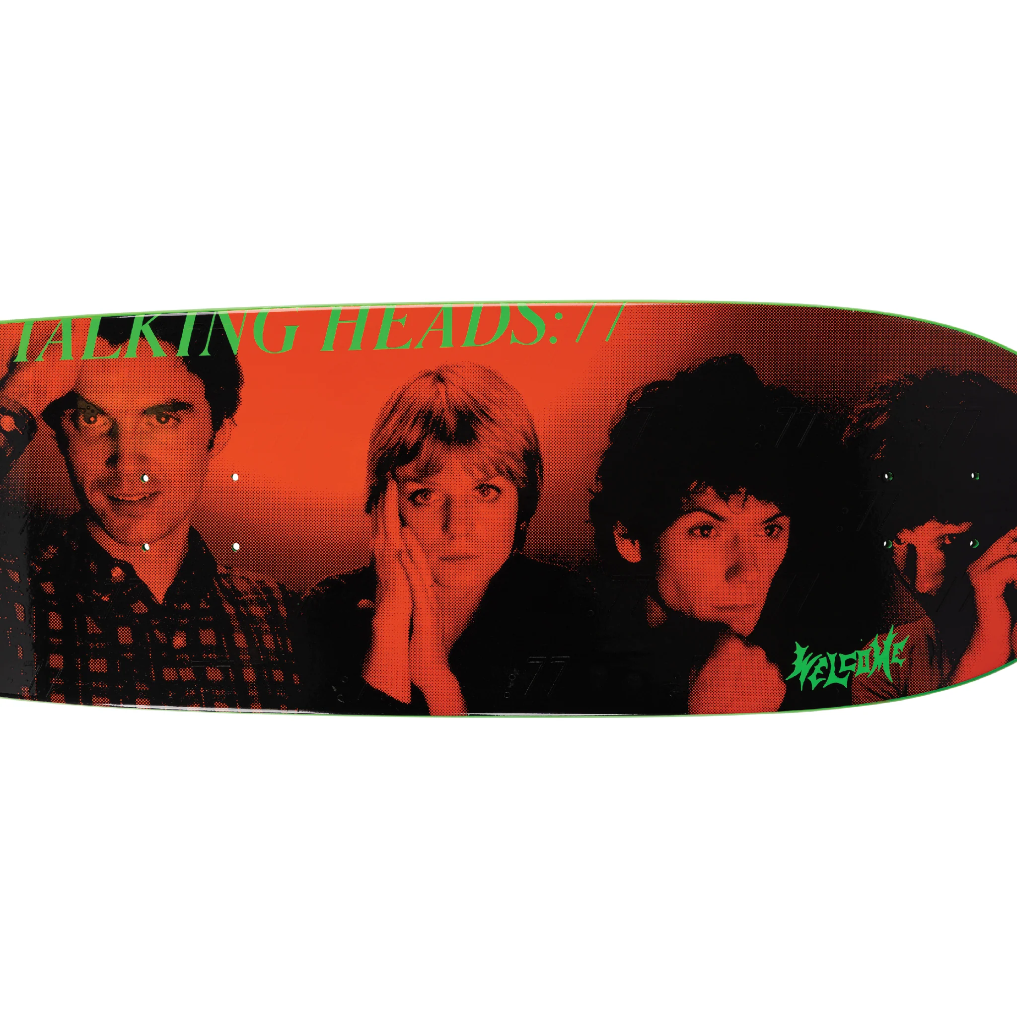 TALKING HEADS X WELCOME - Psycho on Boar - Green Dip - 10.125" - Image 3